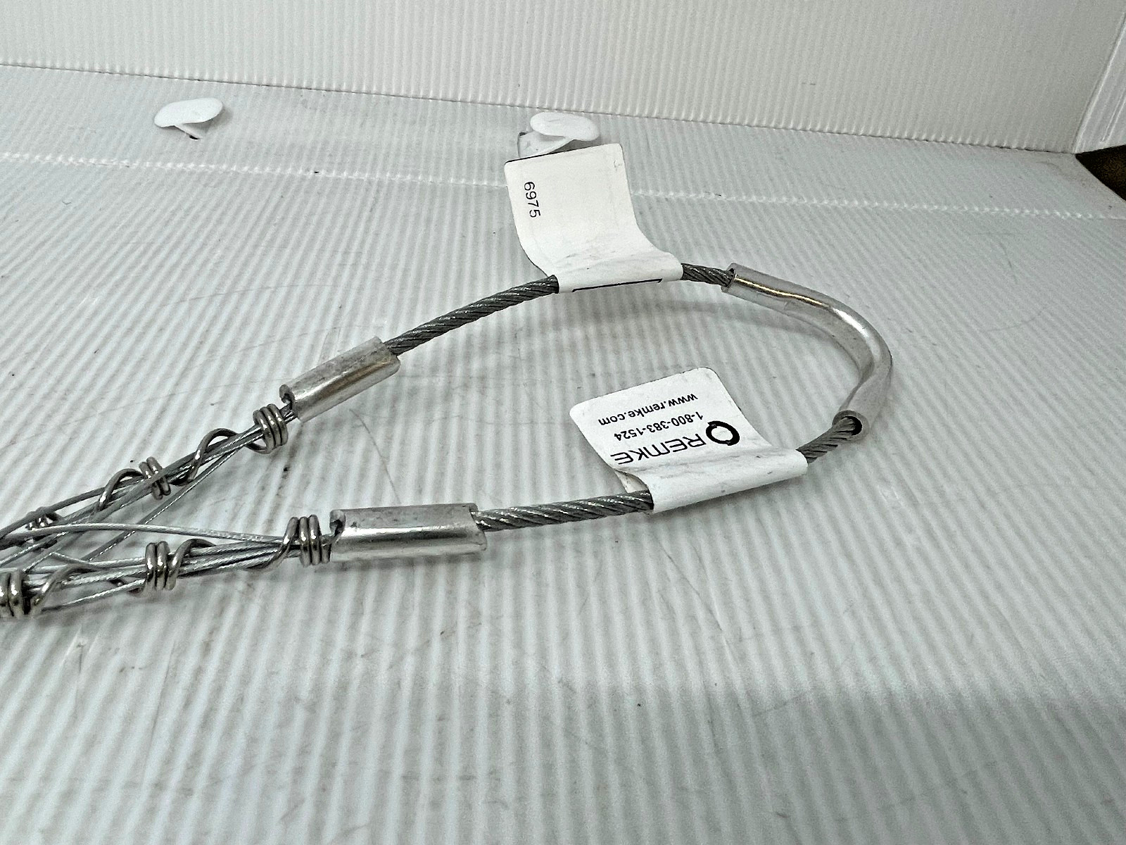 Remke 7304-007R Bus Drop Grip, Single Eye, Wide Range, Cable Range .96 – 1.25