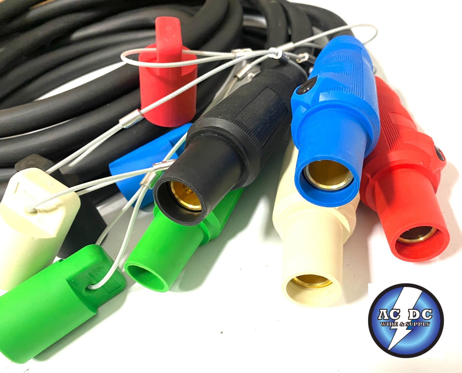 CAM LOCK 2/0 TYPE W Entertainment ,Generator Power Cables 5 CABLE SET FFFFF