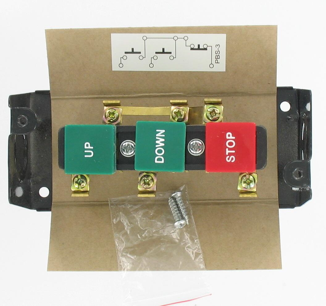 STANDARD DUTY CONTROL STATION UP – DOWN – STOP – PBS-602