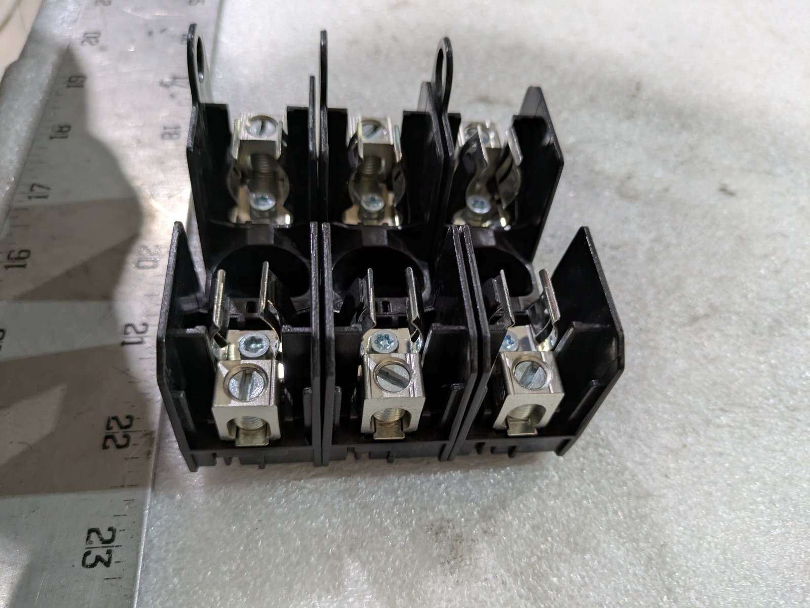 Bussmann JM60030-3CR Modular Fuse Block 3 Pole 30A 600V Class J Industrial OEM