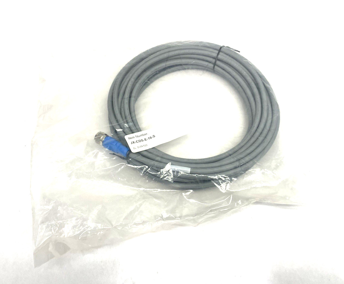SMC JX-CDS-E-10-S Single Ended Power Cable, Electric Actuator