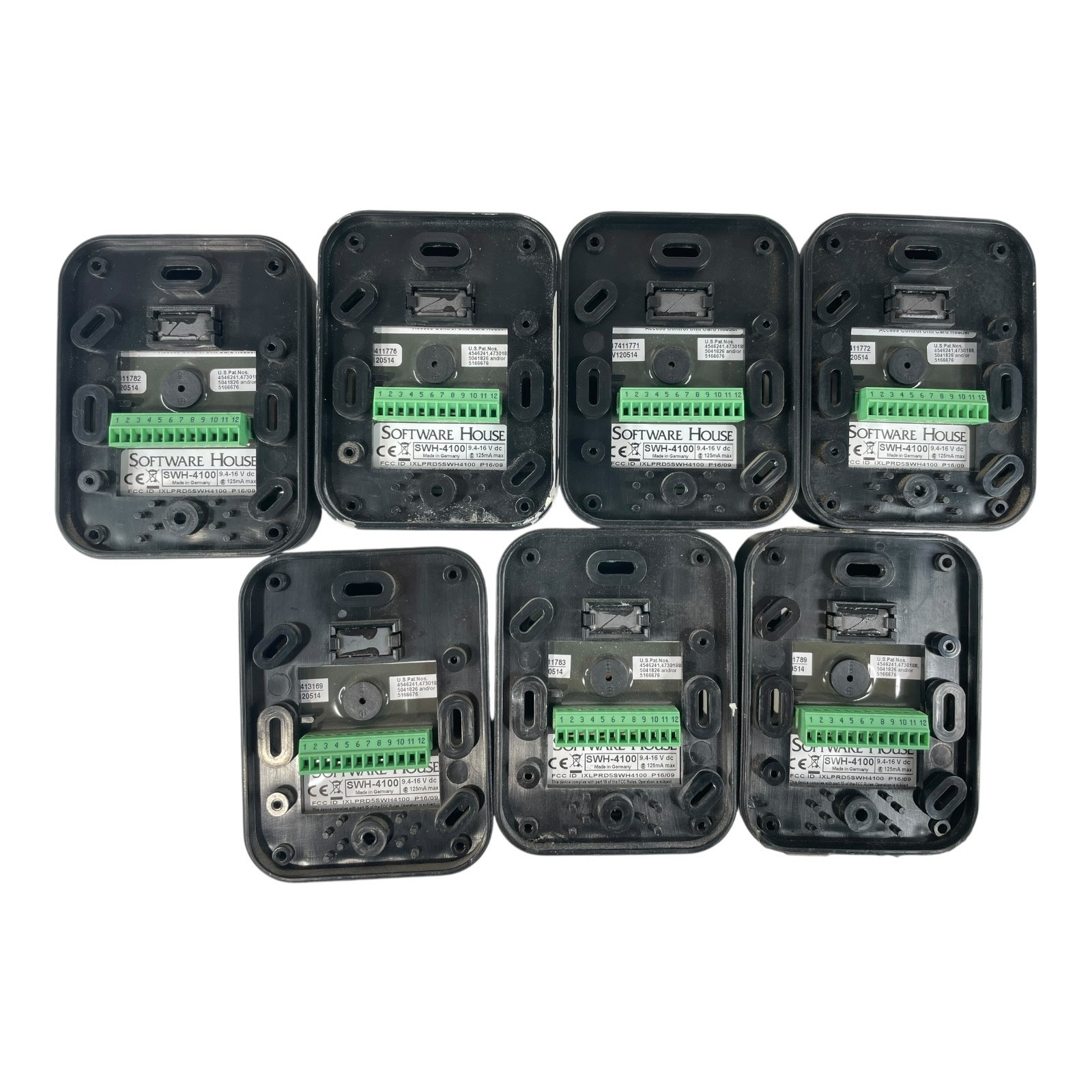 [Lot of 7] – Software House SWH 4100 Access Control Unit Card Reader