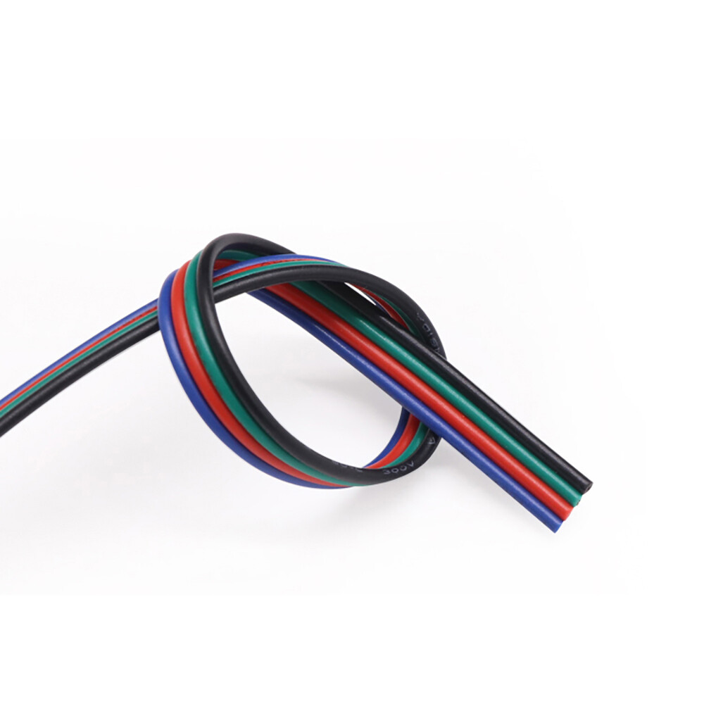 2P/3P/4P/5P/6P Flat Ribbon Cable 22AWG 20AWG 18AWG Electronic Extension Wire