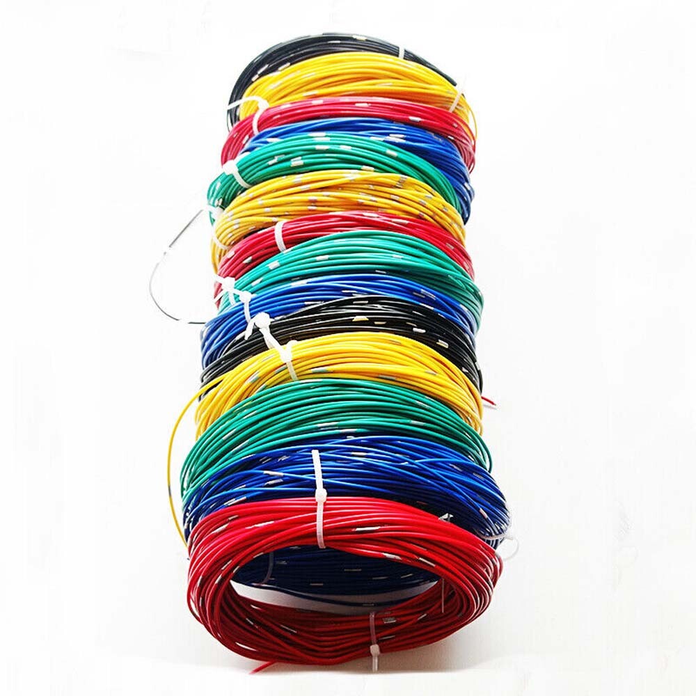 0.3-2mm² Thin Wall Automotive Cable Car Wiring Auto Modification Electrical Wire