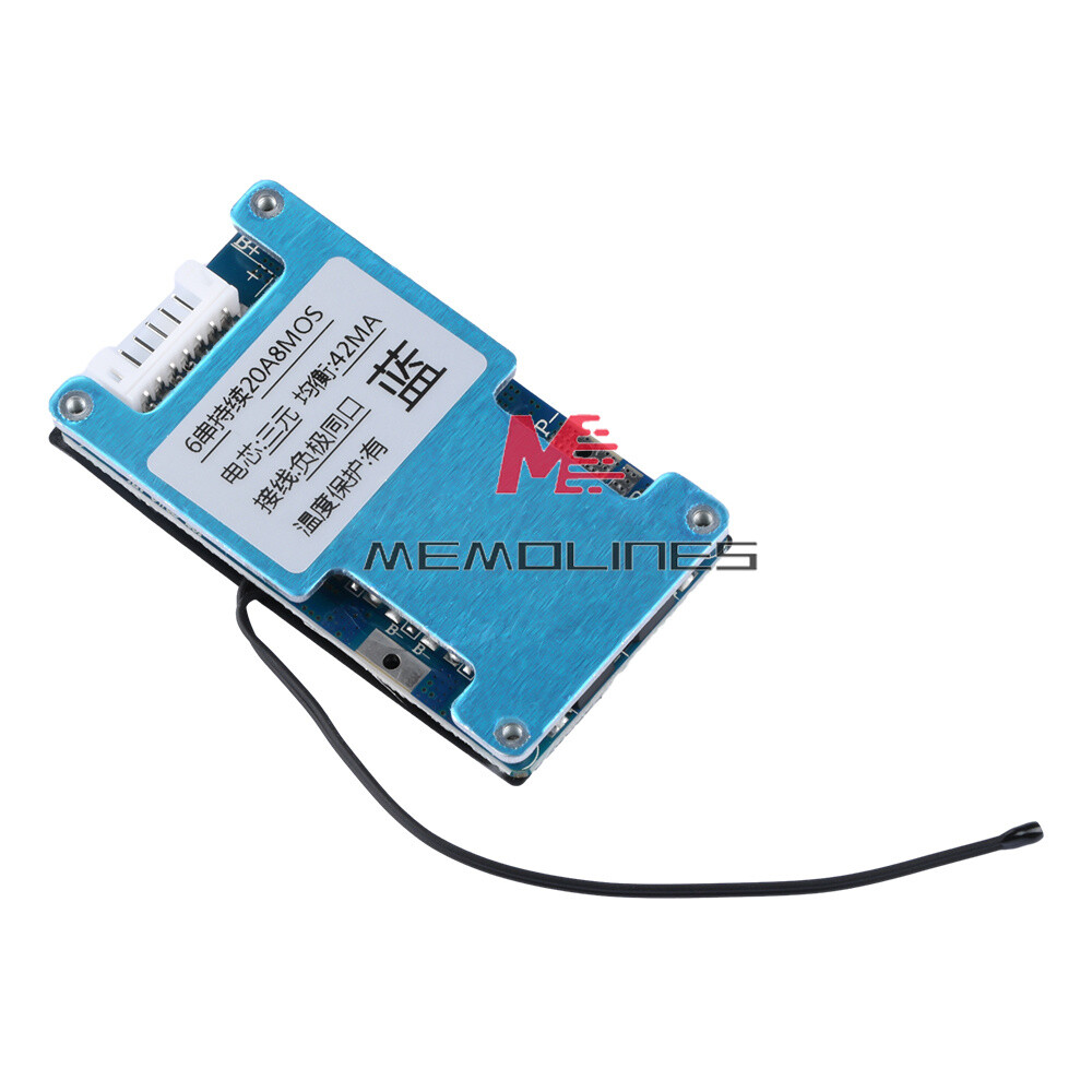 Li-ion Battery 6S Balanced Charge Board Equalizer With Temperature Protection