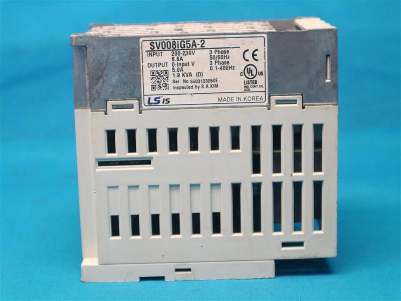 LS SV008IG5A-2 SV008IG5A2 3-Phase Inverter w/ Missing Part Front Cover