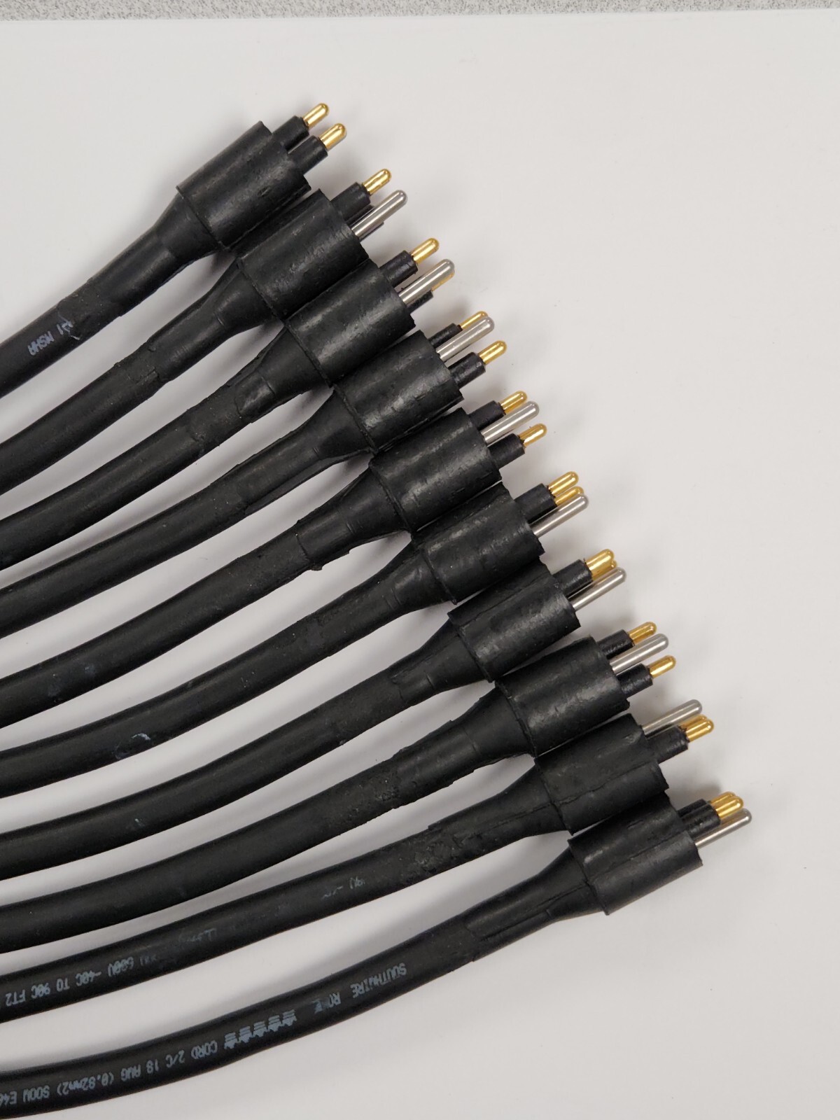 MCIL2M: Micro Circular, Male, 2-Pin, Rubber Molded Electrical Connector