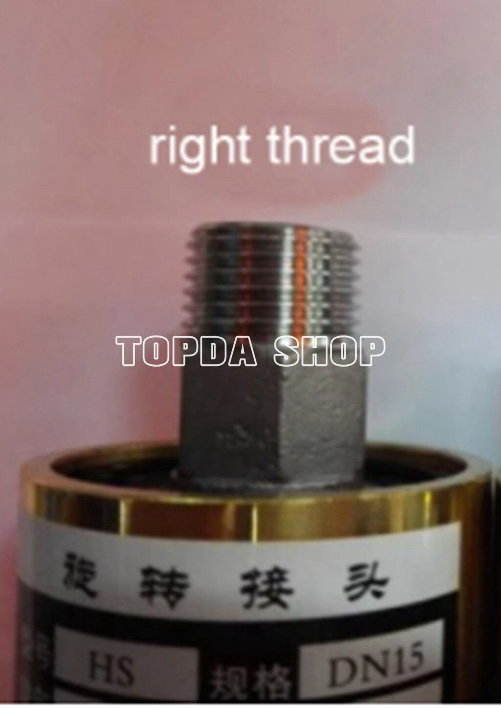360 rotary joint Water air oil swivel coupling/ HD6 DN6 1/8 inch rotating joint