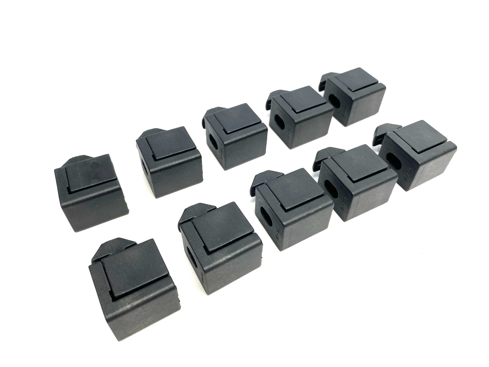 Item 0.0.026.72 Multiblock Panel Mount PA 8 Black LOT OF 10
