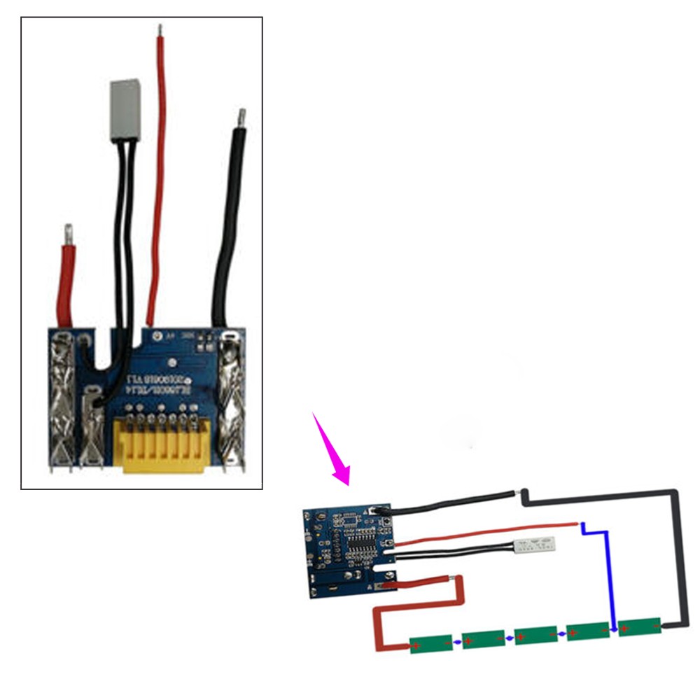 18V Battery Chip PCB Board Replacement for Makita BL1830 BL1815 BL1890 battery