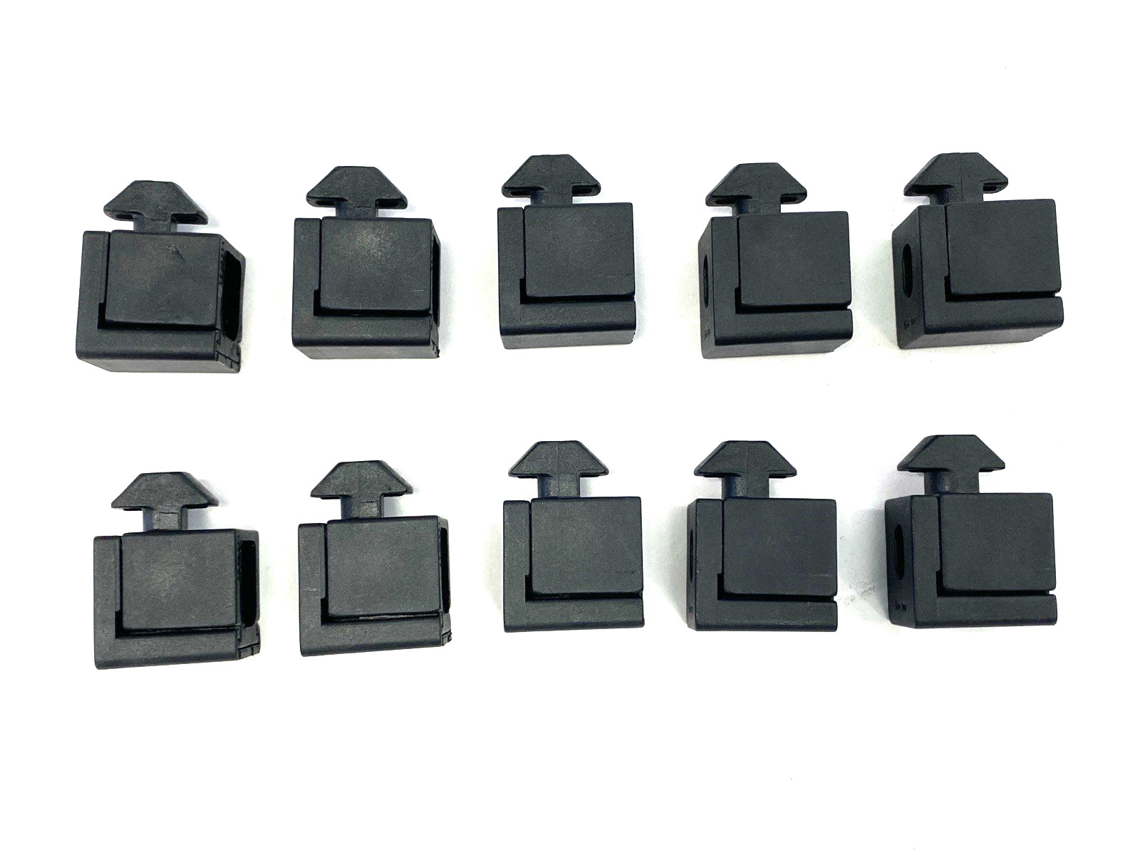 Item 0.0.026.72 Multiblock Panel Mount PA 8 Black LOT OF 10