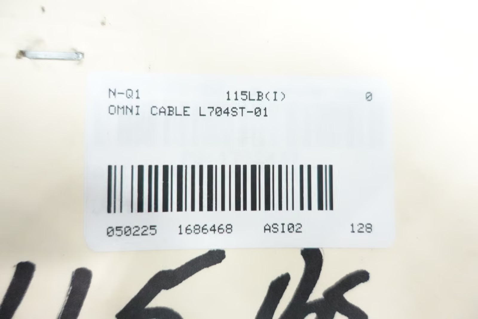Omni Cable L704ST-01 4(133st)bc Pvc Blk Wire 600v/1000v 800ft
