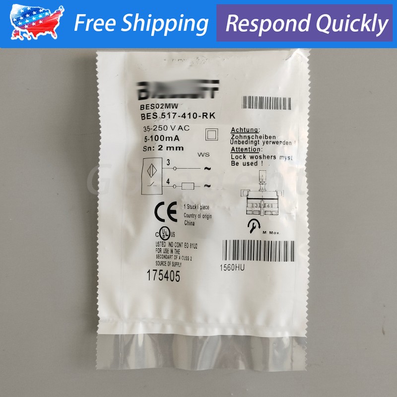 For Balluff BES02MW BES 517-410-RK 35-250VAC Inductive Proximity Switch Sensor
