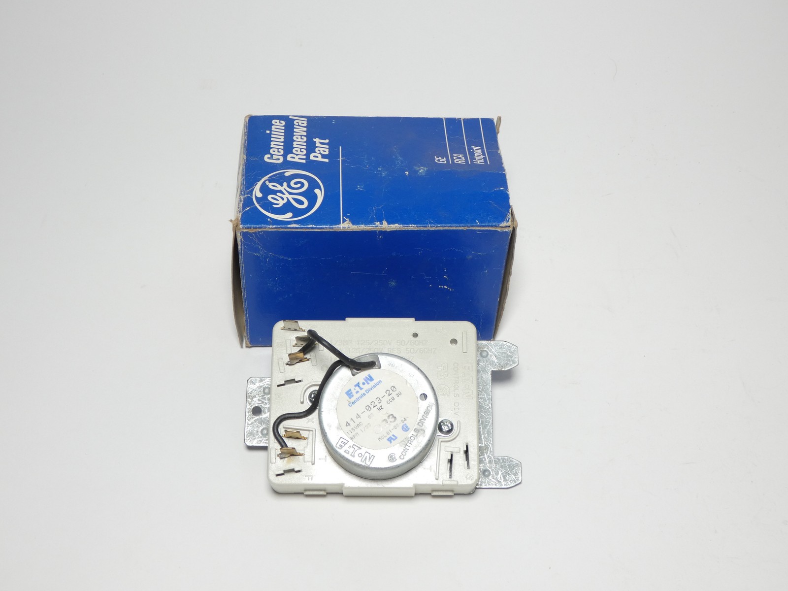 GE General Electric WE4M188 Dryer Timer 1/3 HP 125/250V 25A Eaton Control – N…