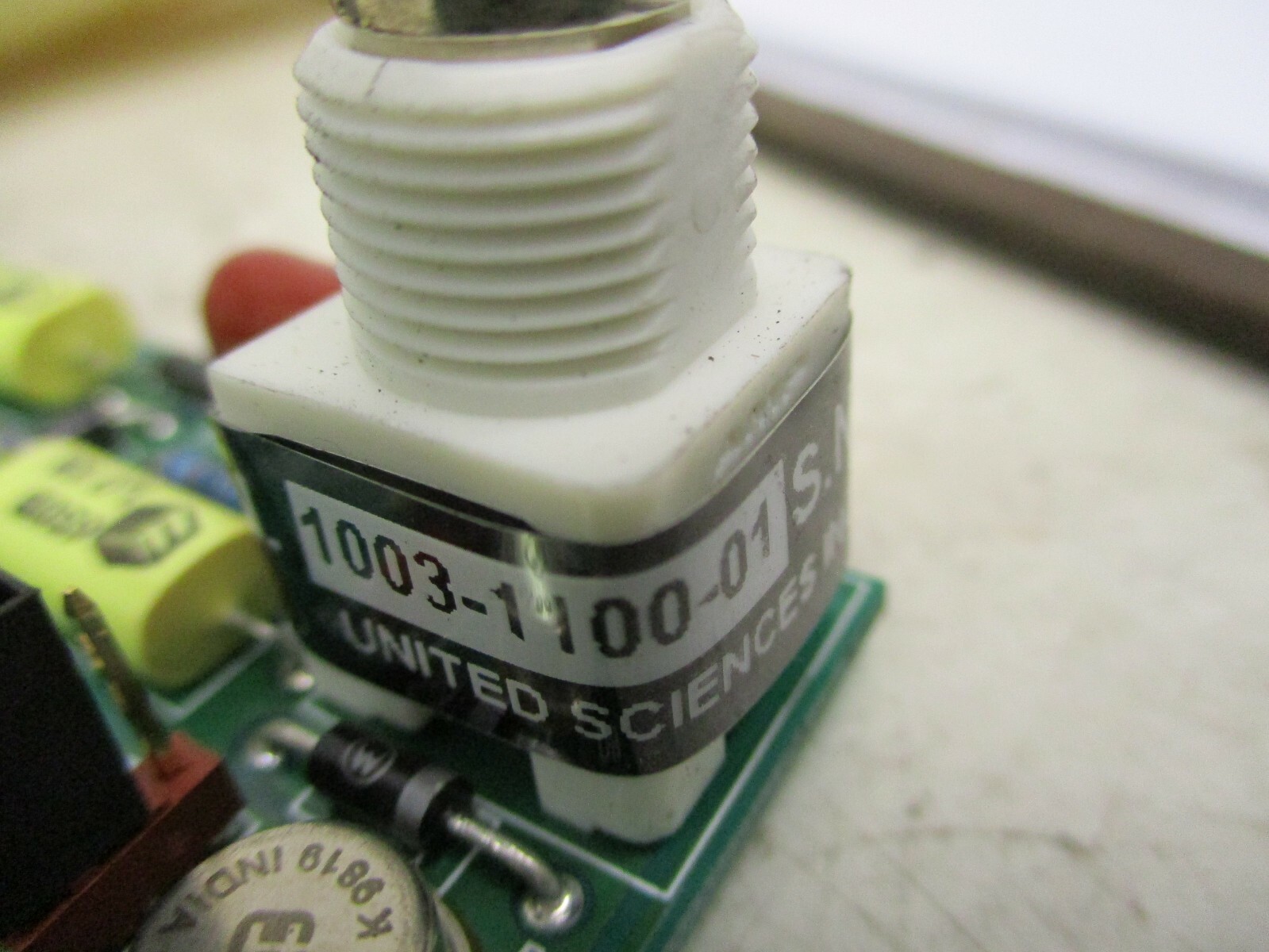 Pre Amplifier Board 1003-1100-01 Pre Amp 50 KHz United Sciences Inc A833AES