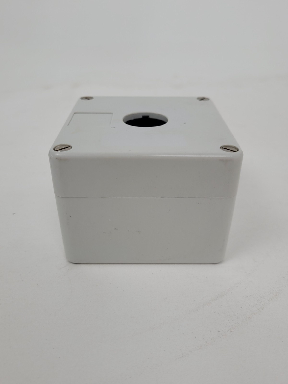 Hoffman 3 1/4″ x 3 3/16″ x 2 1/4″ Pushbutton Enclosure 1-Hole -Next Day Option