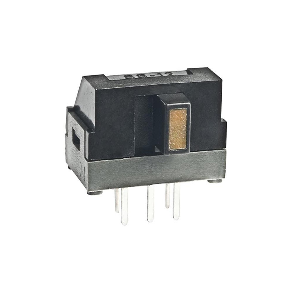 1Pcs SS12SDH2LE Slide Switches SPDT ON-NONE-ON YEL