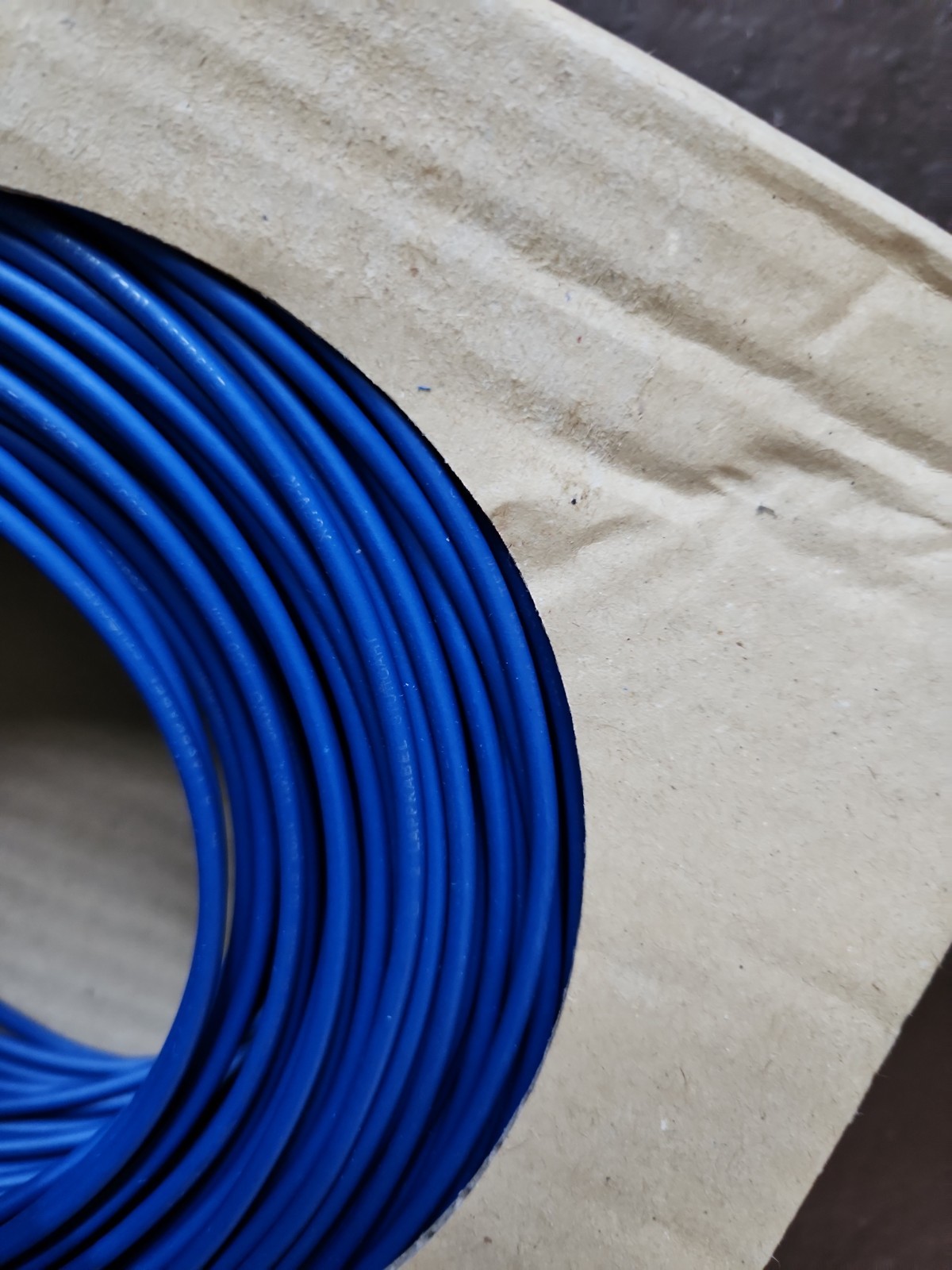 Lapp Kabel X07V-K 1X1 TINNED BLUE white 450/750V 18awg 100 meters 4160326