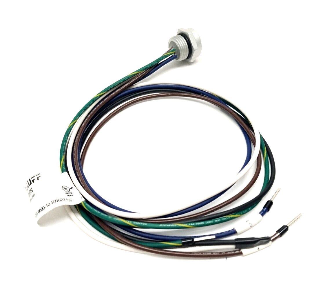 Balluff BCC098N 7/8″ 5-Pin Female Receptacle BCC A355-0000-10-RN022-020 LOT OF 3