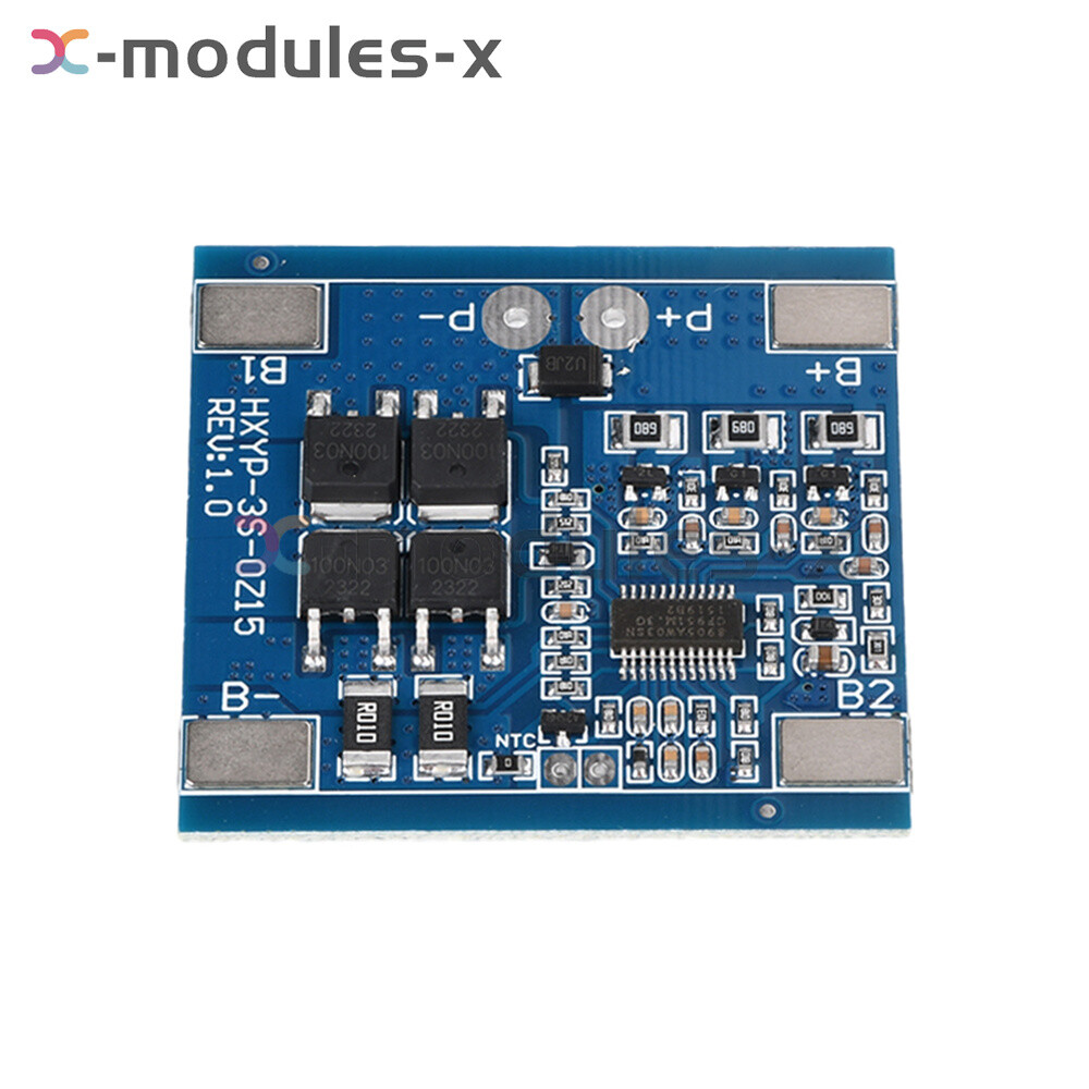 3S 12V 15/20/25/30A 18650 Li-ion Battery Protection Board 11.1V 12.6V Balanced