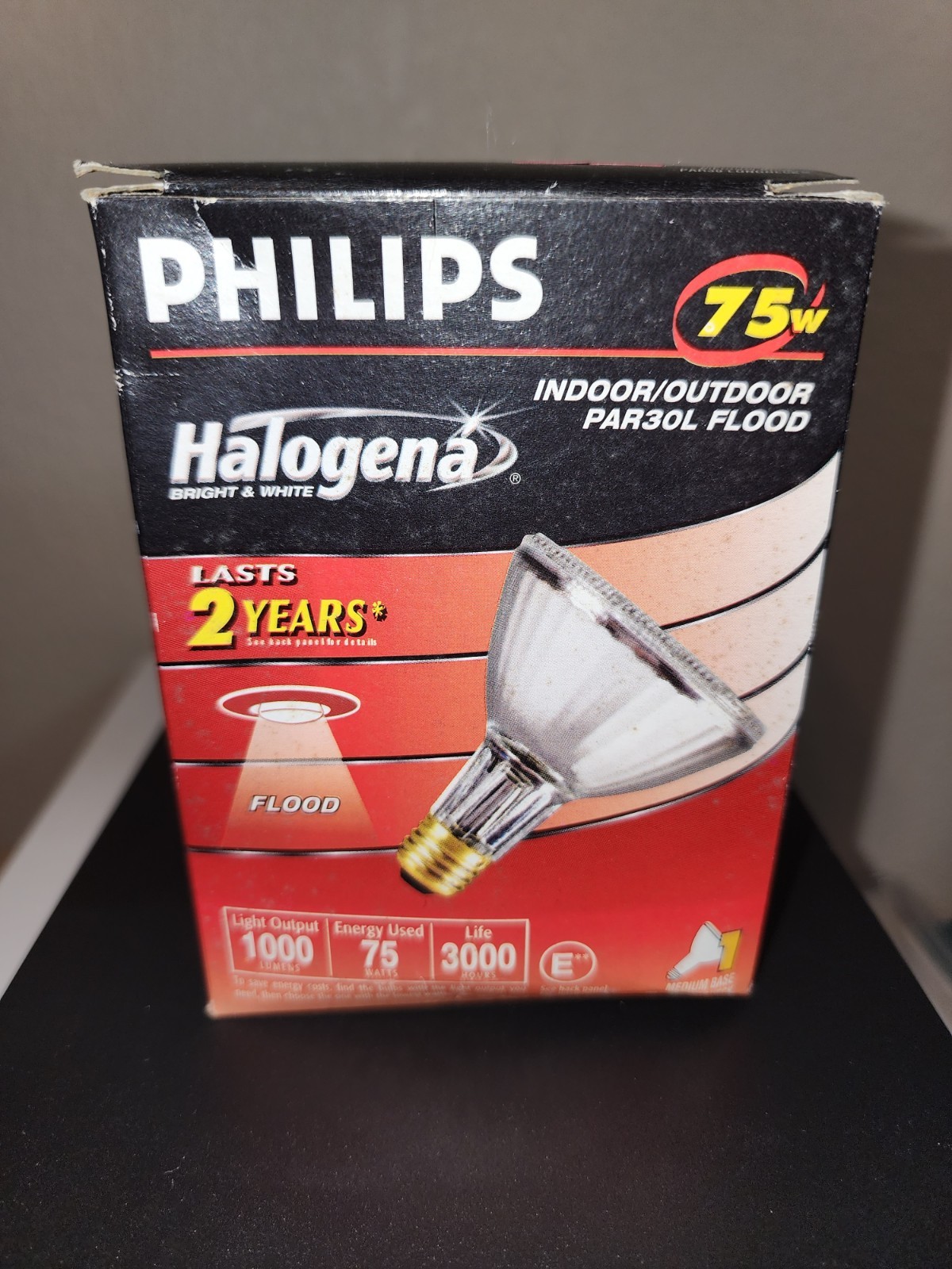 Philips PAR30L Light Bulb 75W Indoor Outdoor Flood