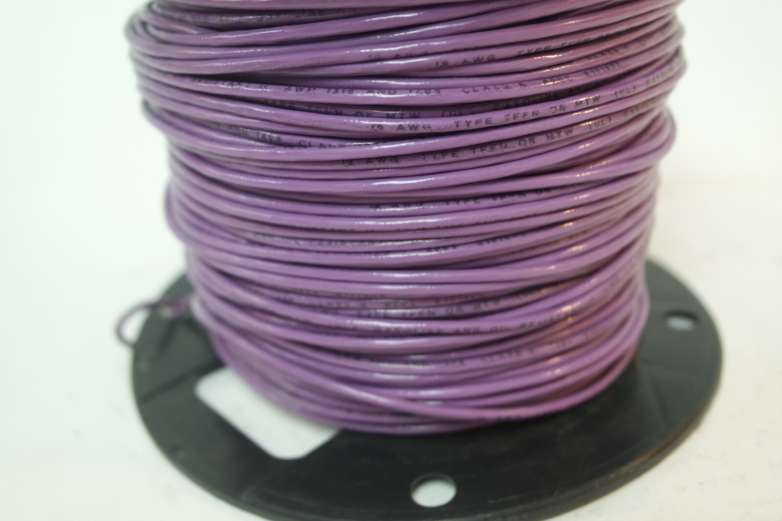 16awg 600v Stranded Copper TFFN Wire 503′ PURPLE