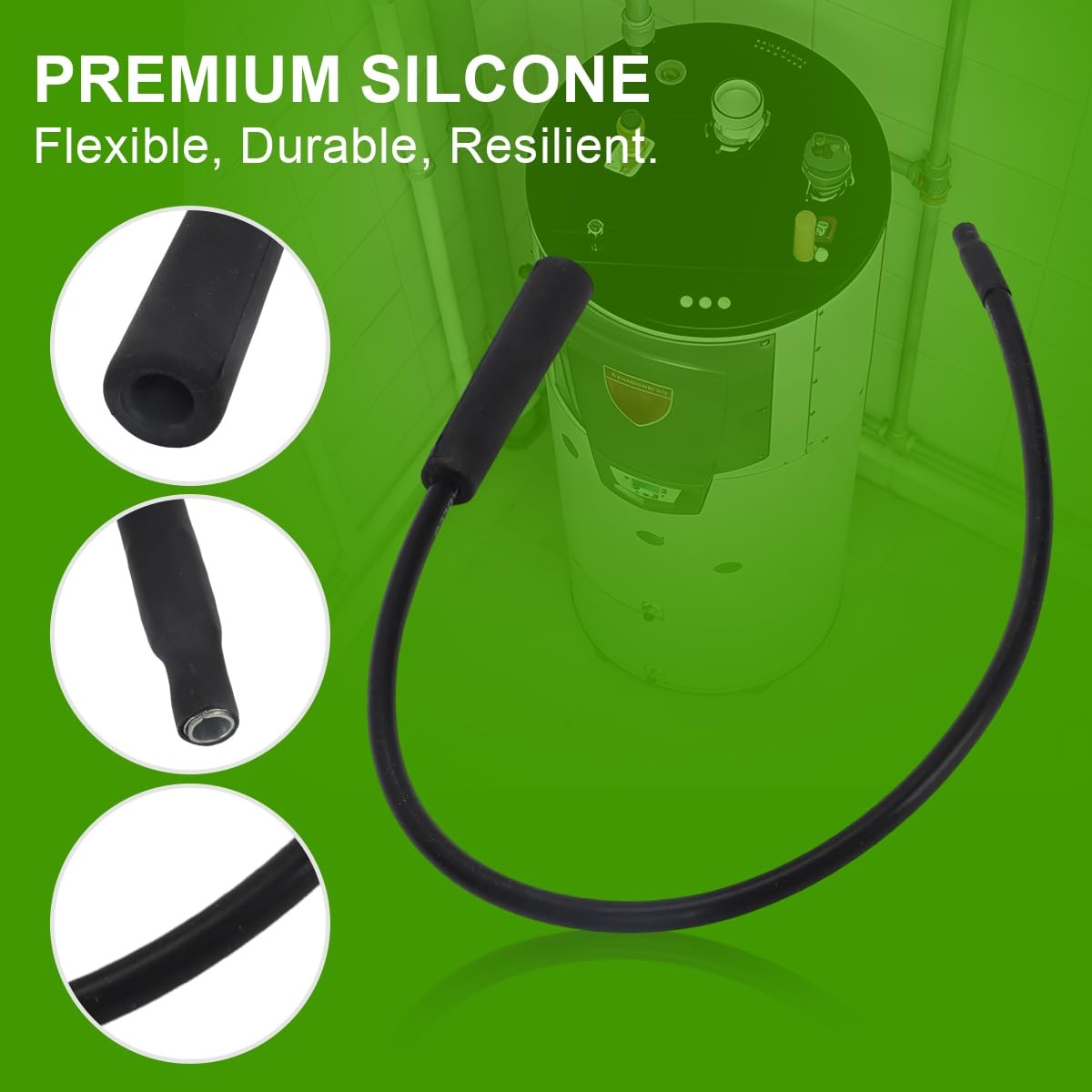 UPGRADED SILICONE IGNITION CABLE 100271890 High Temp Resistance Replacement Part