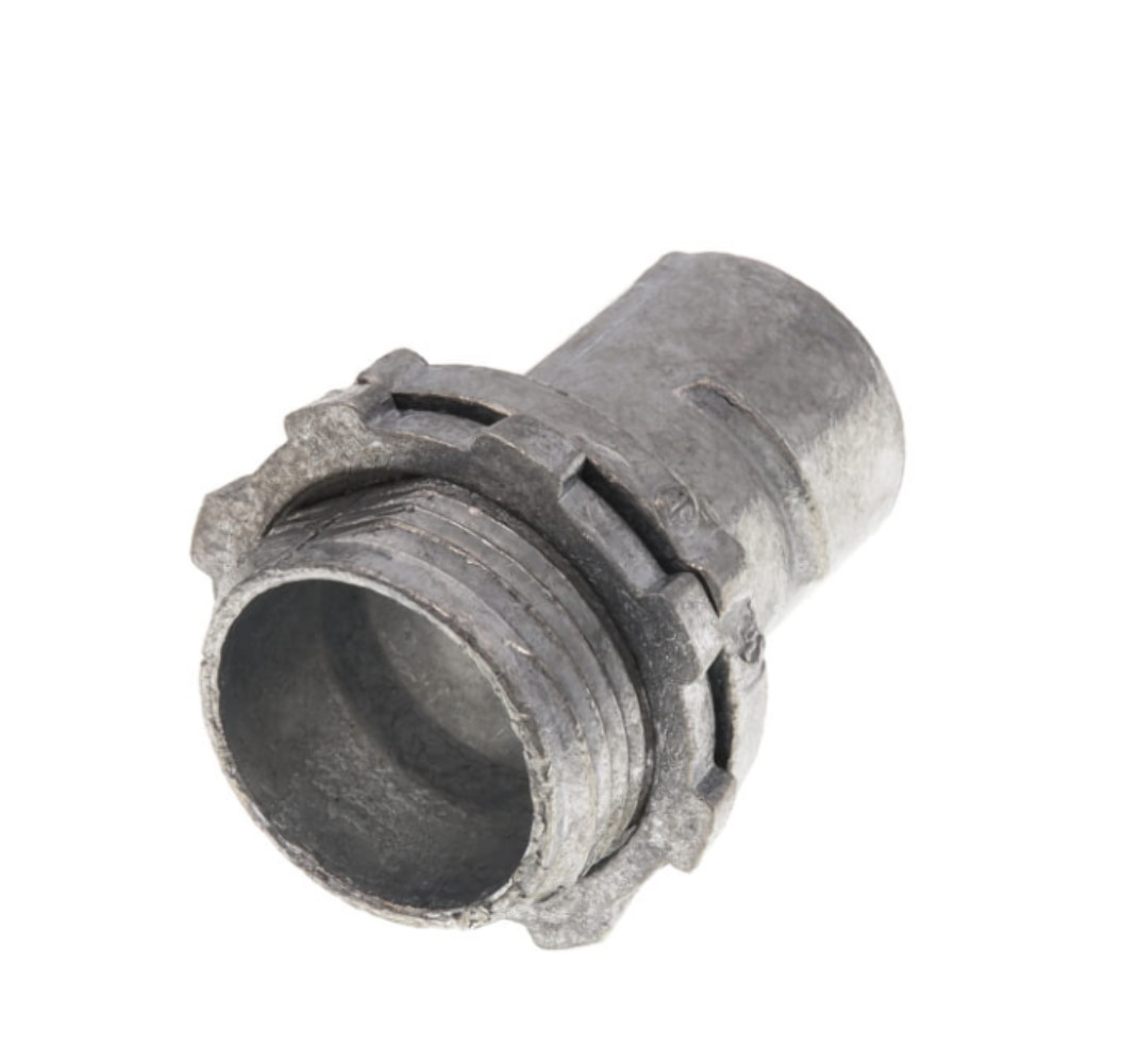 50 PK Arlington (GF75) 3/4″ Connector Flexible Metal Conduit Intended For FEFMC