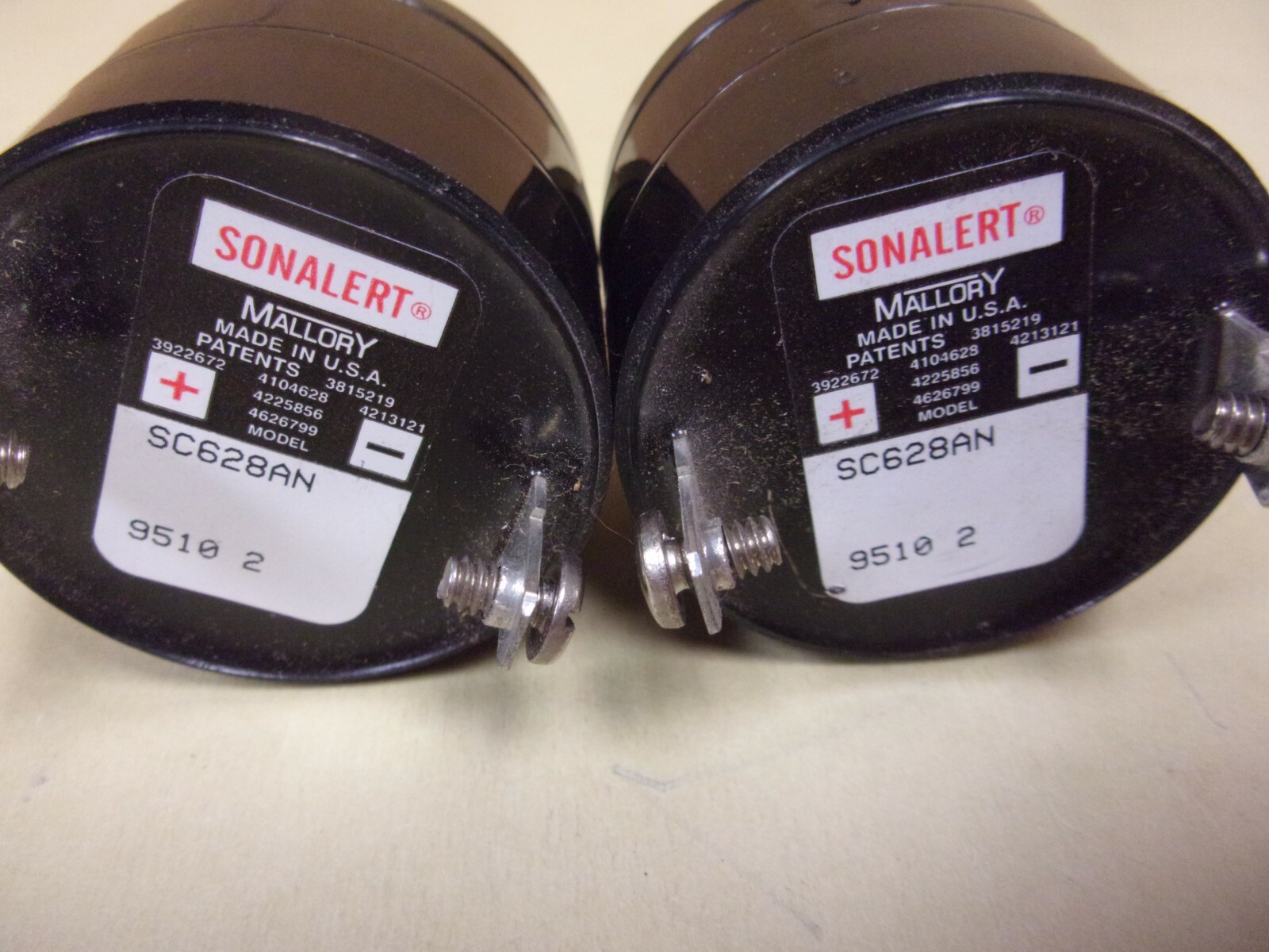 Sonalert Mallory SC628AN , Lot Of 2