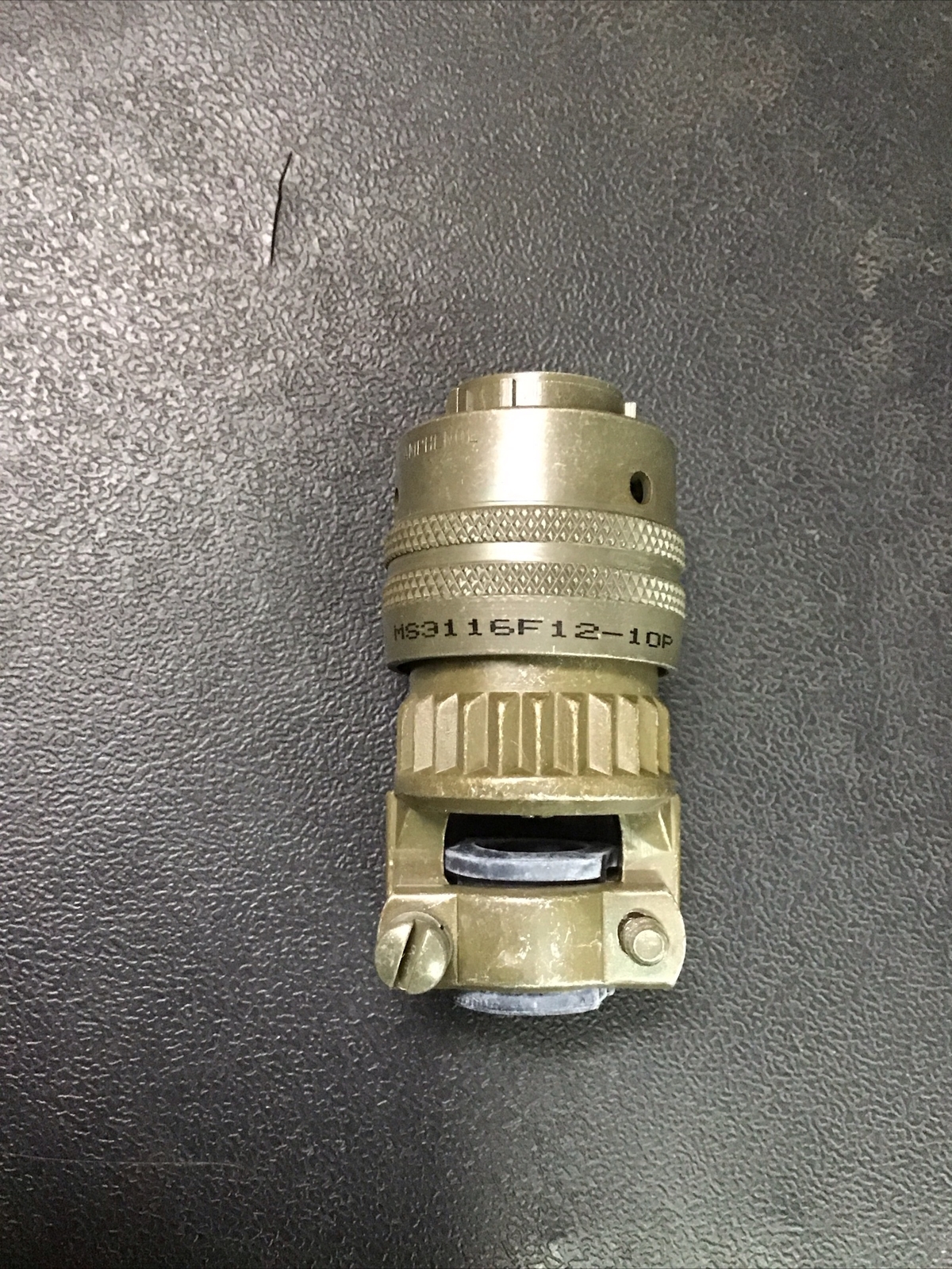 Amphenol 10 Pin Connector 0545 MS3116F12-10P NEW BT1