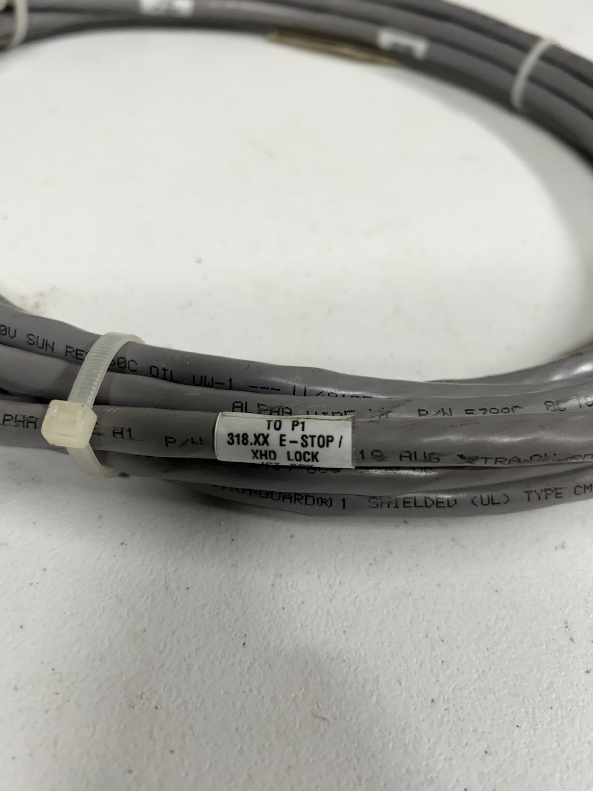 MTS SYSTEMS To P1 318.xx E-stop/XHD Lock Junction Box 561265-04 Cable