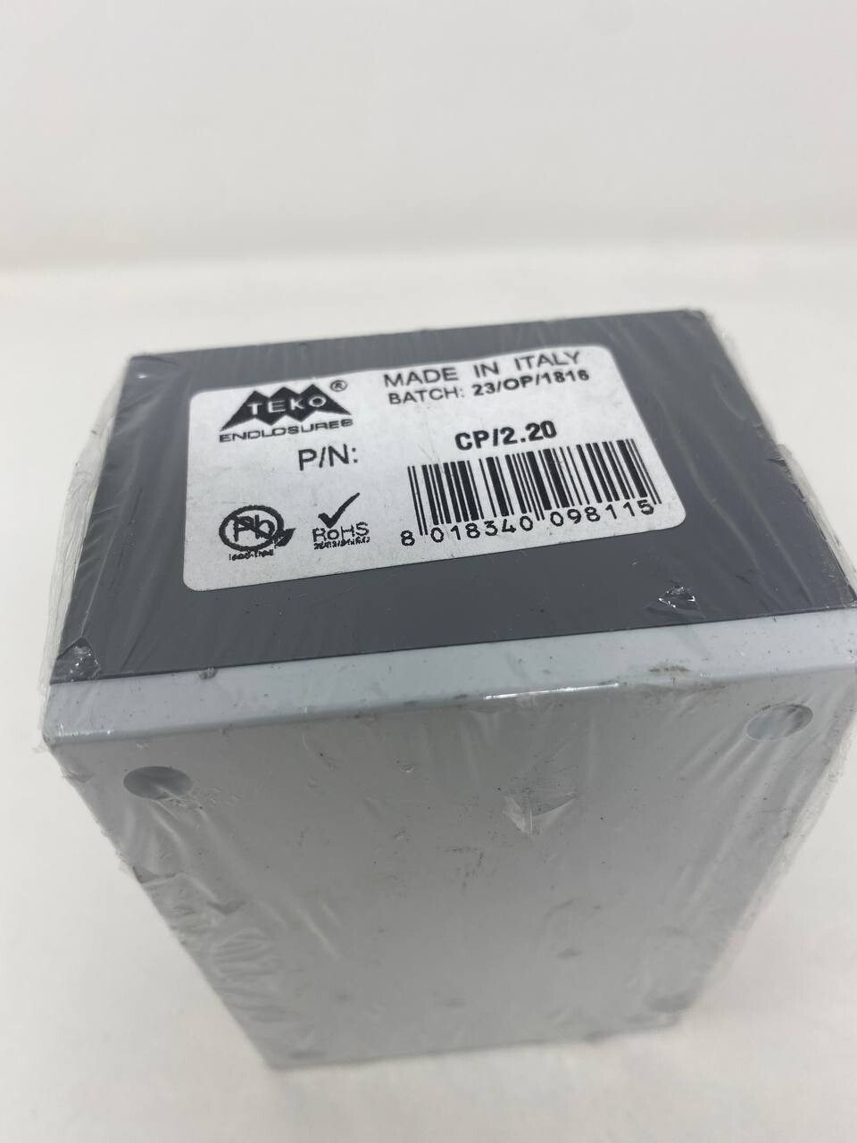 TEKO ABS enclosures cp/2.20 Includes screws New & Sealed Made in Italy