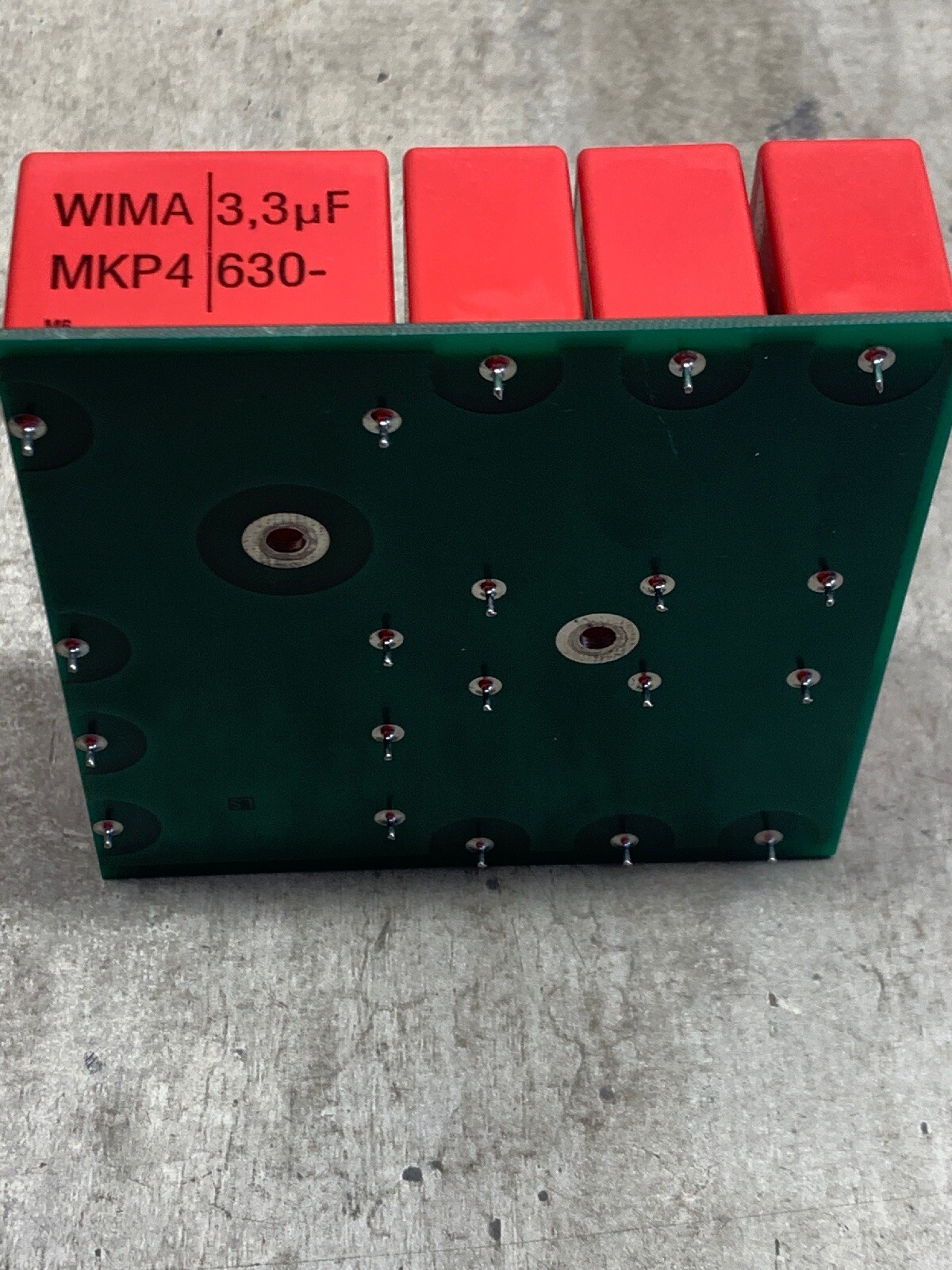 HUTTINGER Circuit Board [C 40-1491-01.00] w/ WIMA MKP4 Capacitors_GOOD TAKE-OUT!