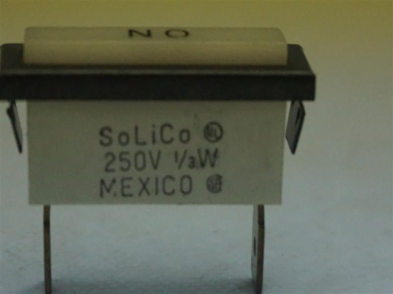 Lot 2pcs Solico 250V 1/3W Light Indicator 30Days Warranty Expedited Shipping