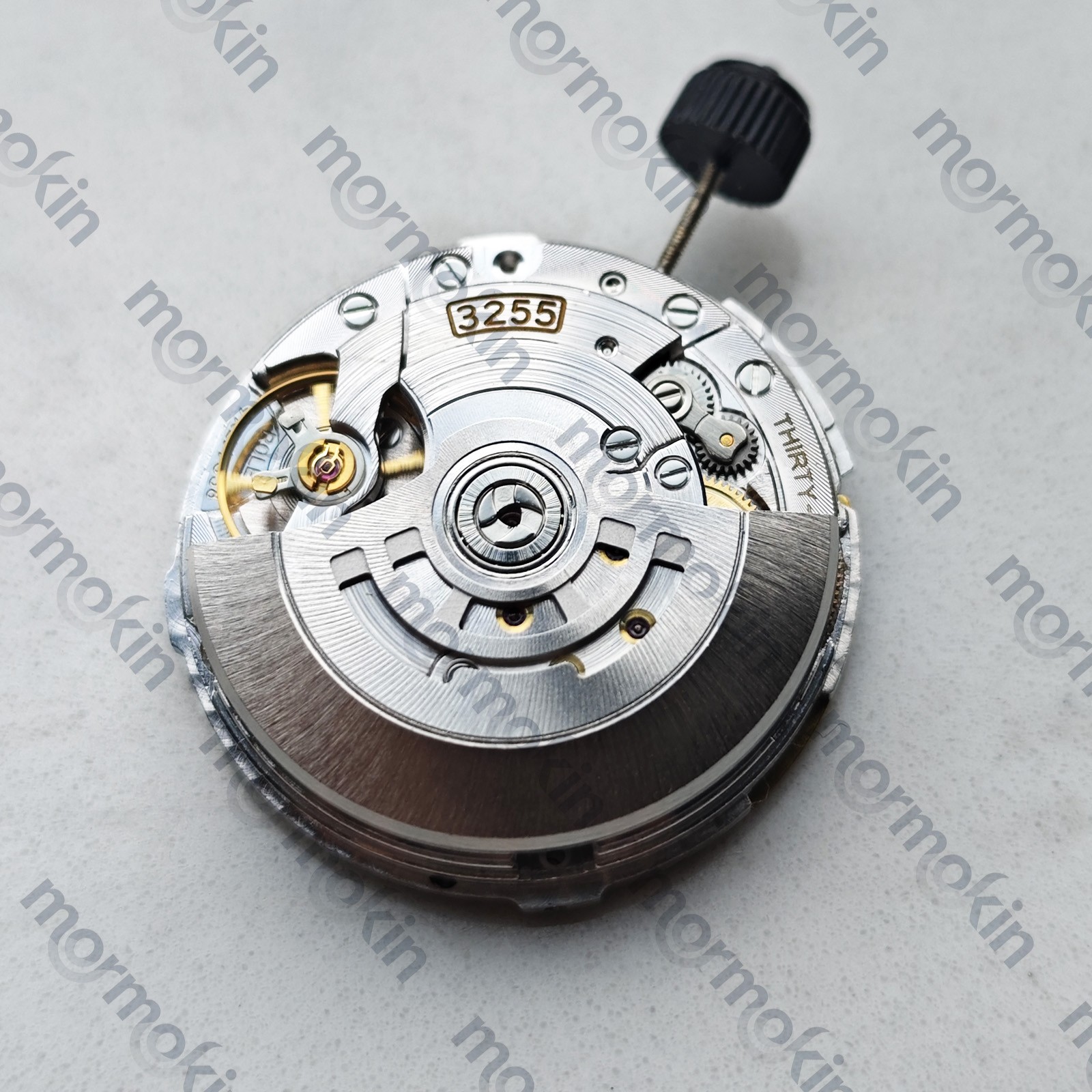 Automatic Mechanical Movement Dual Calendar 3255 31 Jewels Blue Balance Wheel