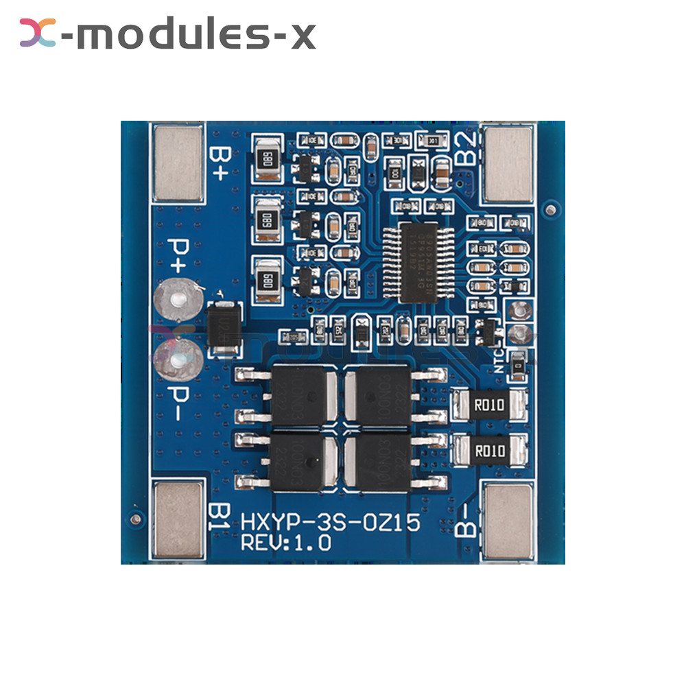 3S 12V 15/20/25/30A 18650 Li-ion Battery Protection Board 11.1V 12.6V Balanced