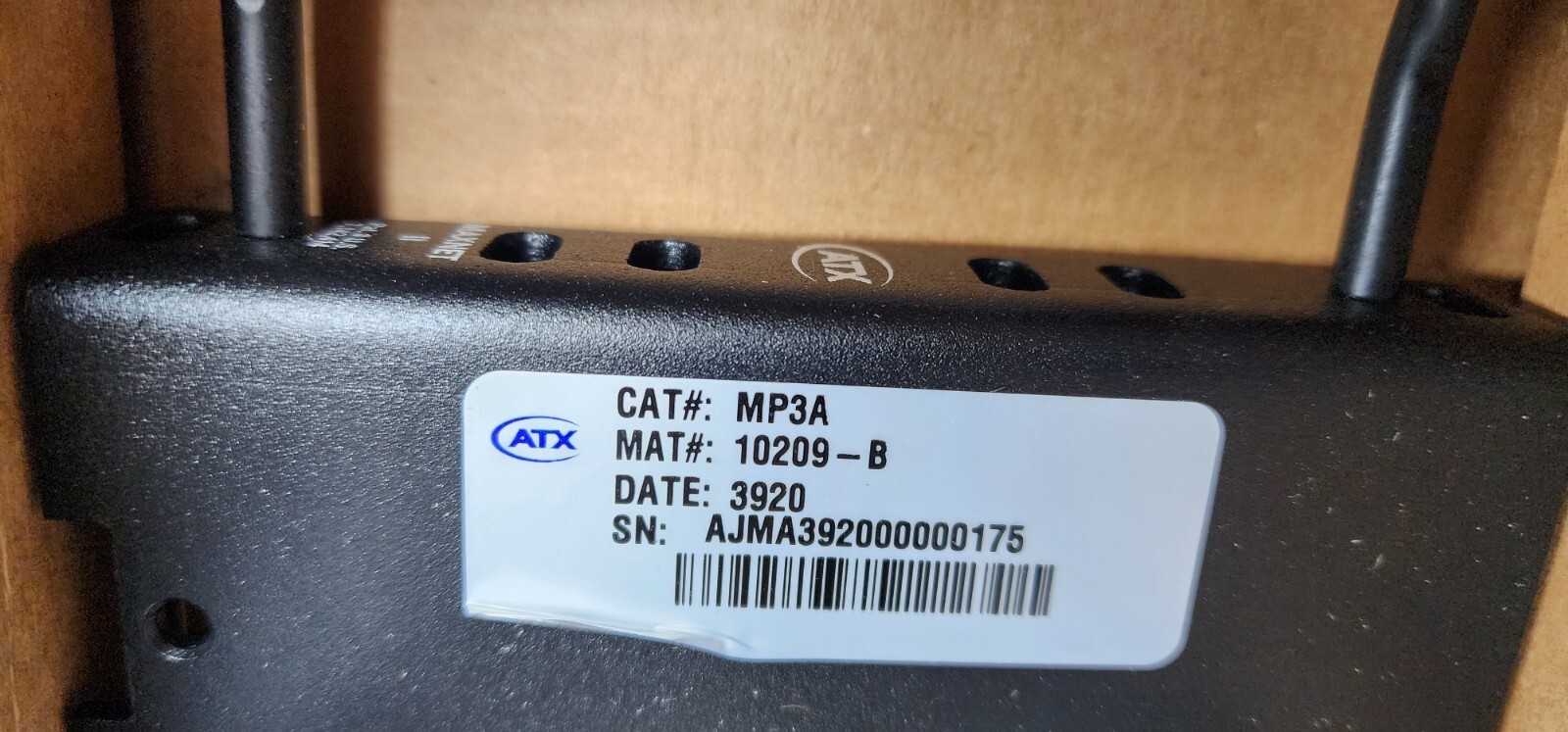ATX MAXNET II MP3BA Active Chassis w/ MP3-COM