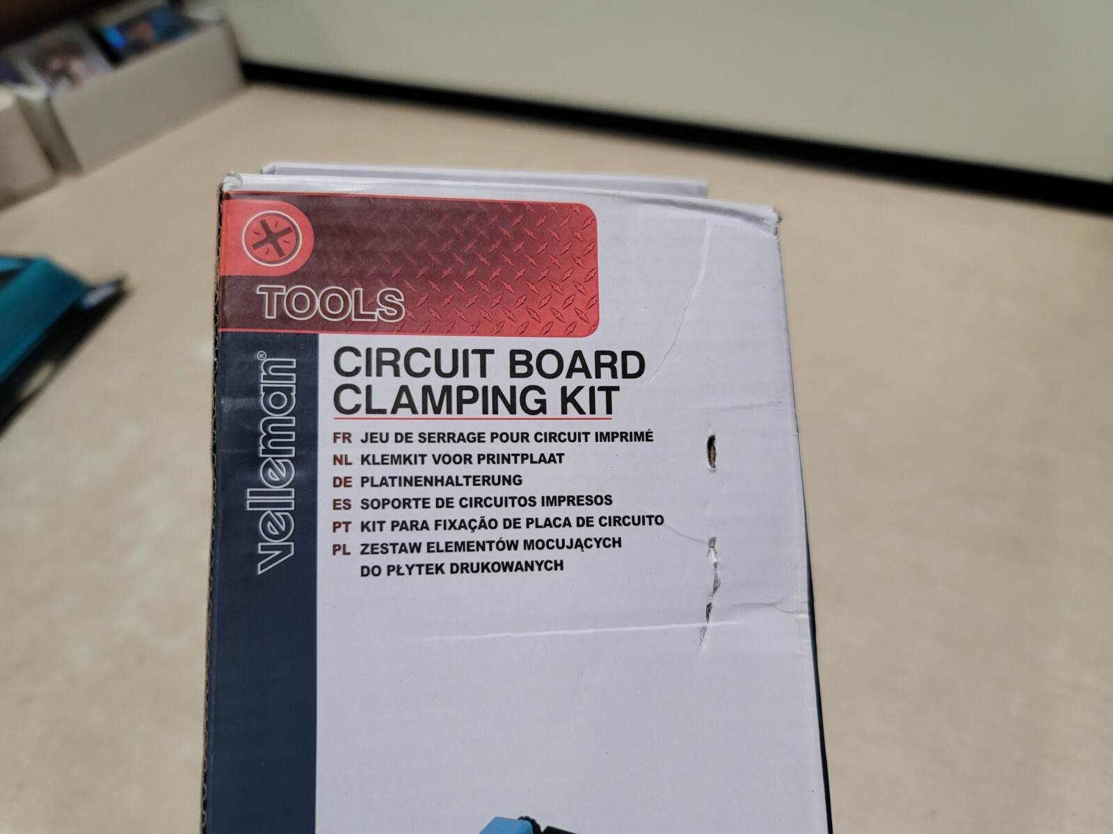 Velleman Tools Circuit Board Clamping Kit – VTHH6 NOB