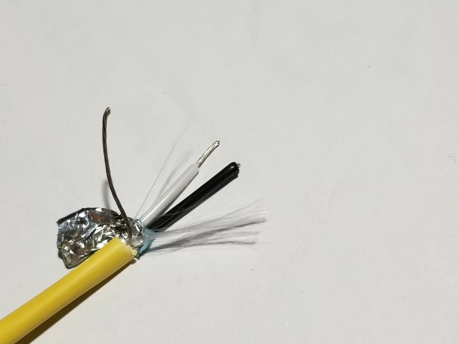 Lake Cable 22/1P Low Cap Shielded ARC 156 Automated Logic Control Yellow /50ft