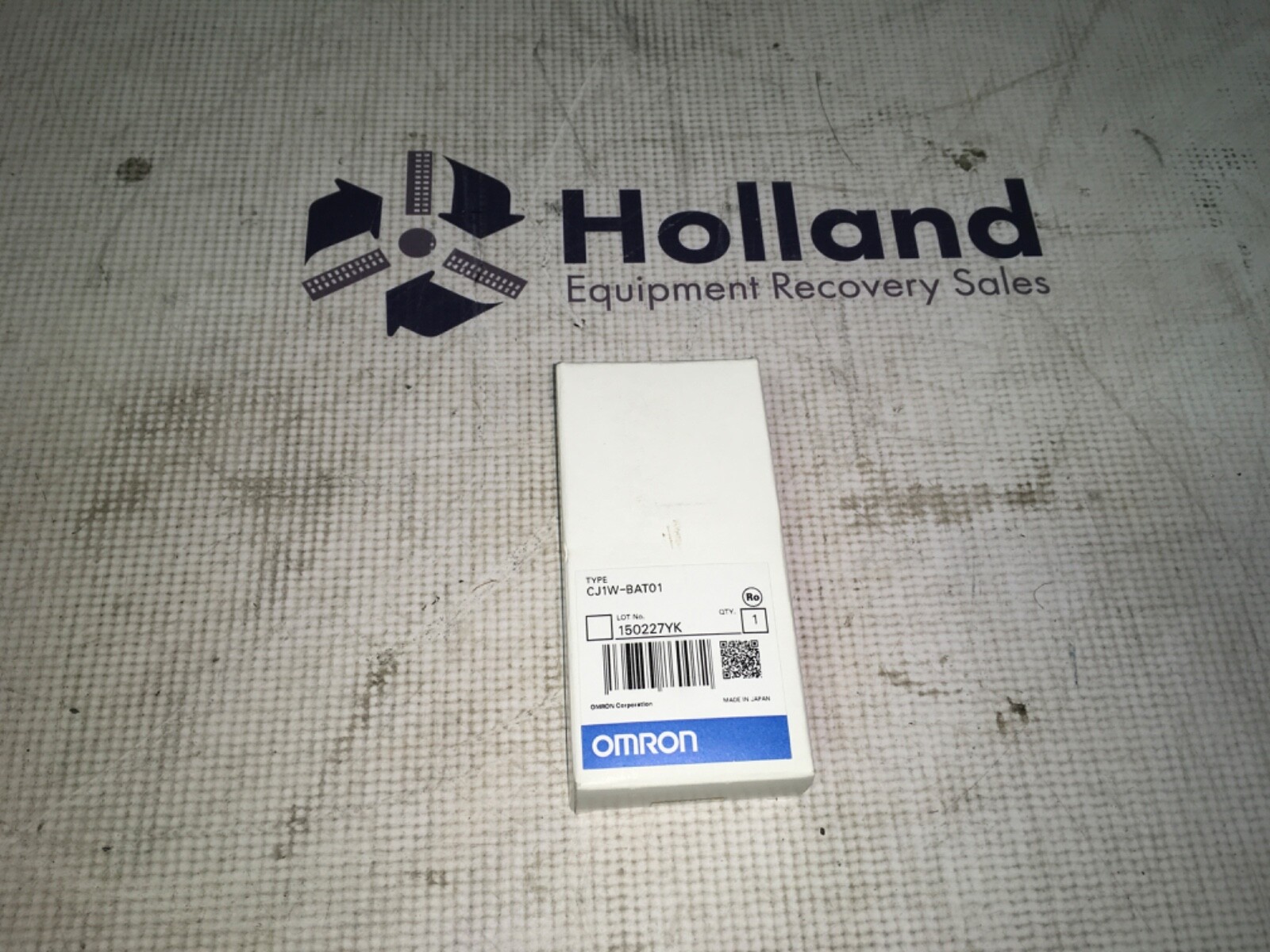 Omron battery, CJW-BAT01, NOS, LG-2330
