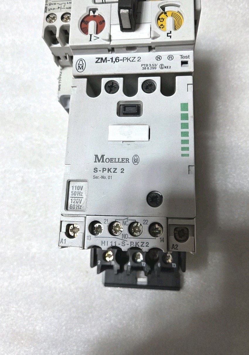 Klockner Moeller S-PKZ2, ZM-1,6-PKZ2,PKZ2 Combination Starter Self-Protected