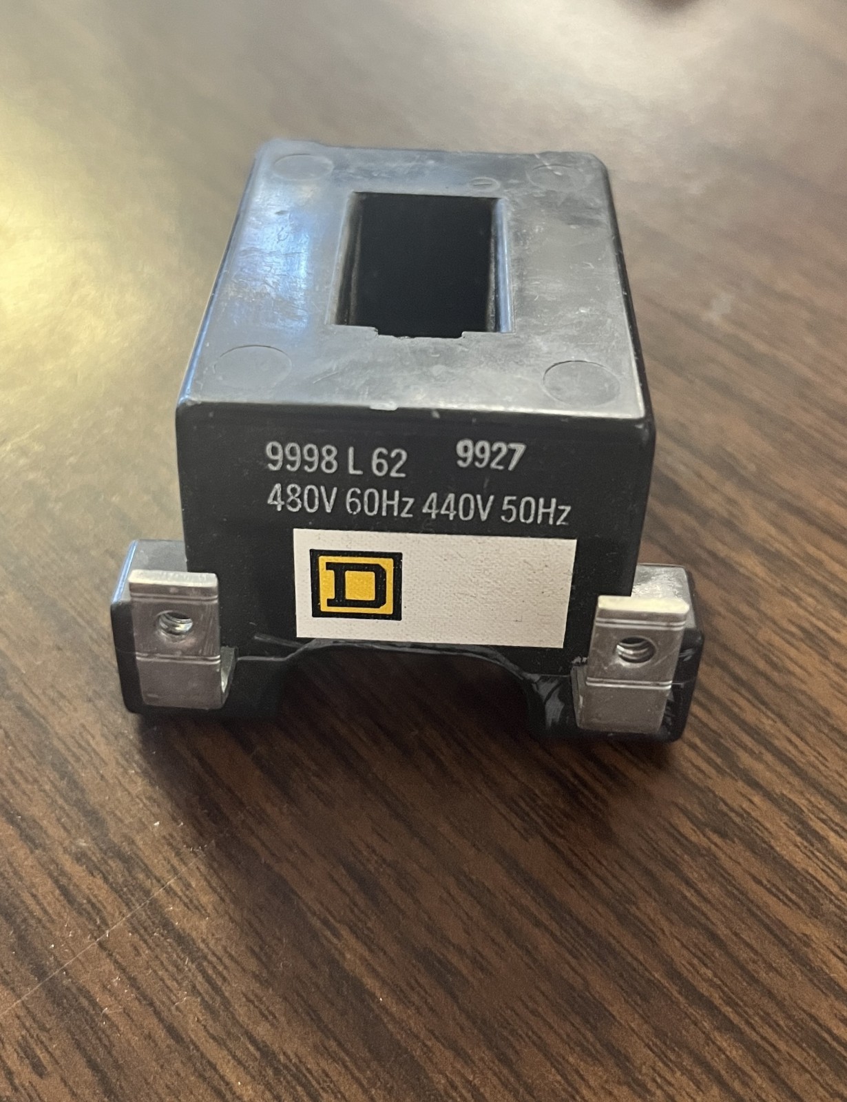 SQUARE D 9998L62 440 V 50Hz 480 V 60Hz