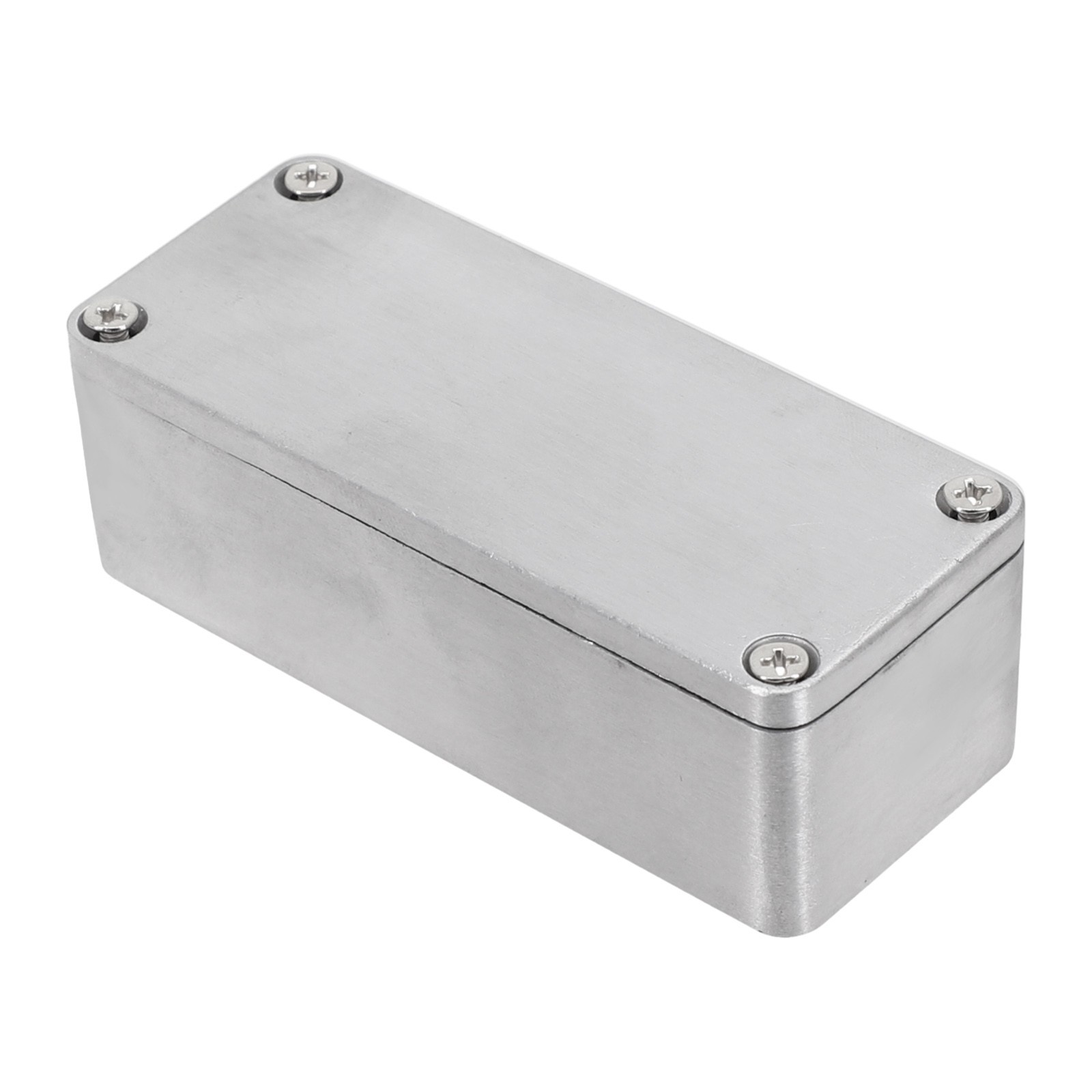 Silver Aluminum Box for Electric Instruments Industrial Metal Enclosure