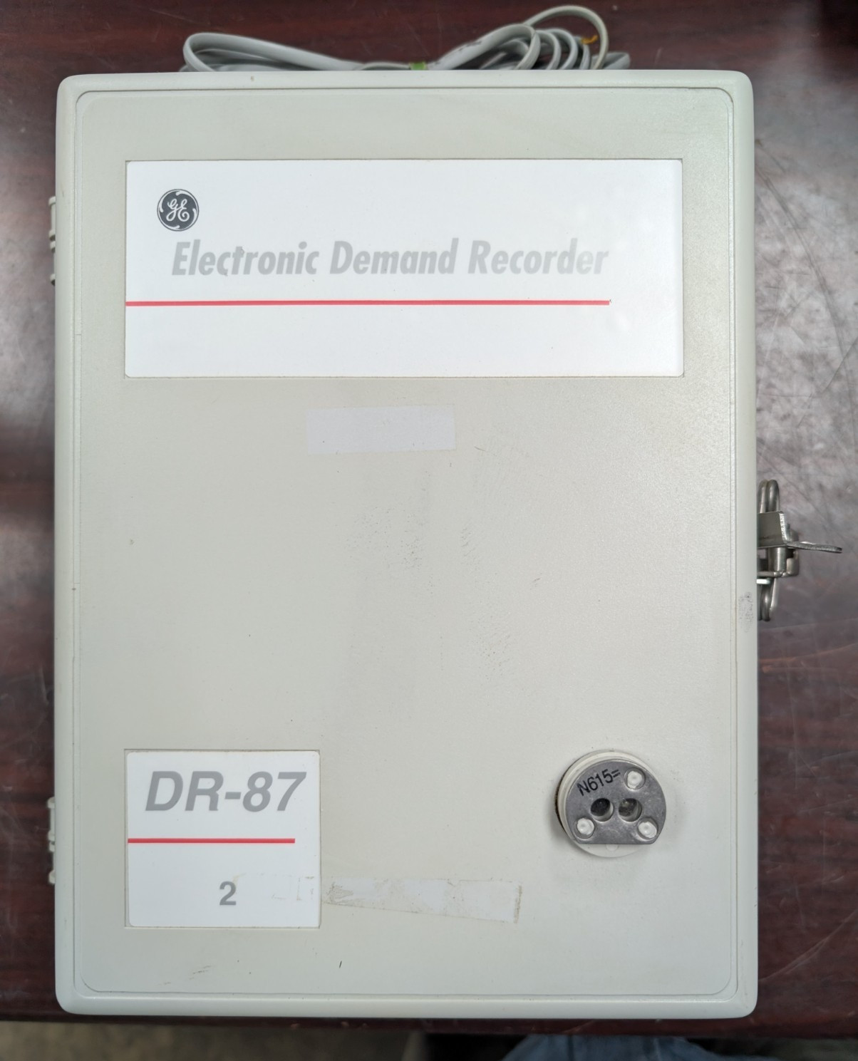 🤪GE GENERAL ELECTRIC ELECTRONIC DEMEND RECORDER DR-87 120/240/277V 733X021G126