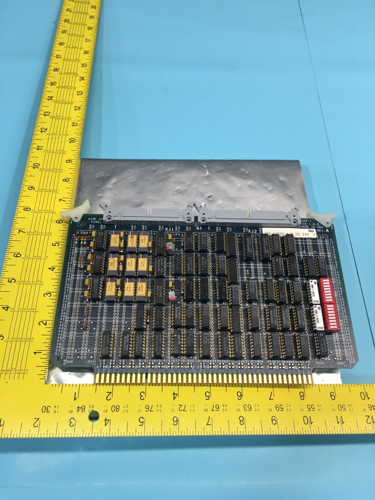 ESTEK I.S.D 297-14424-1 WIRE WRAP BOARD, 398-18399-1/A, 122904