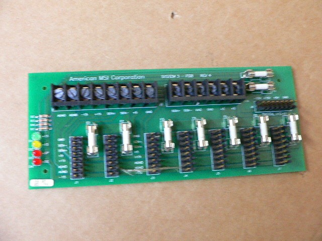 American Msi Corporation 3-Pdb Rev: 4 System Control Card
