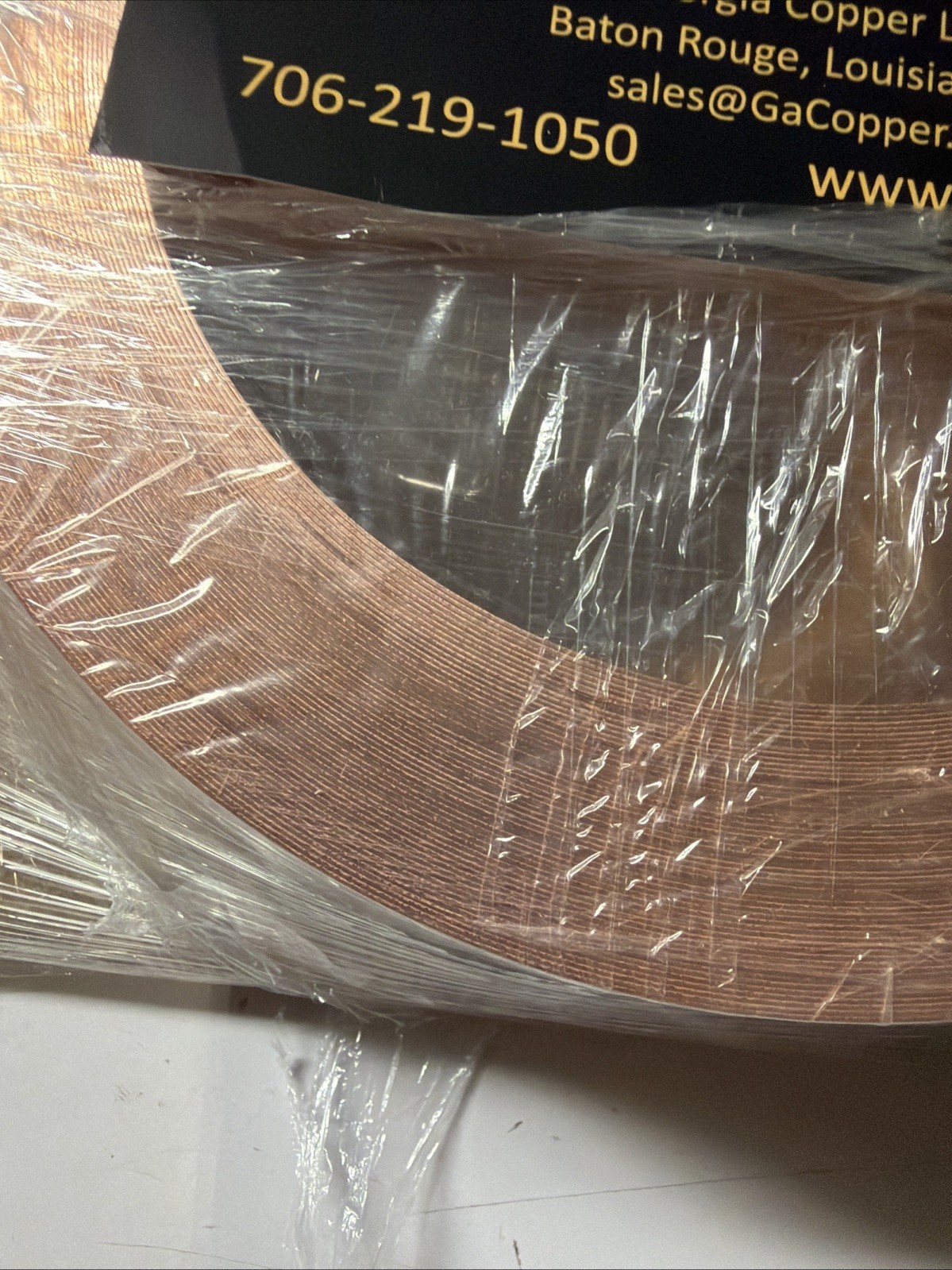 Copper ground strap Flat- 2 Inch wide .022 in Thick – 10 FT roll Pure Copper.