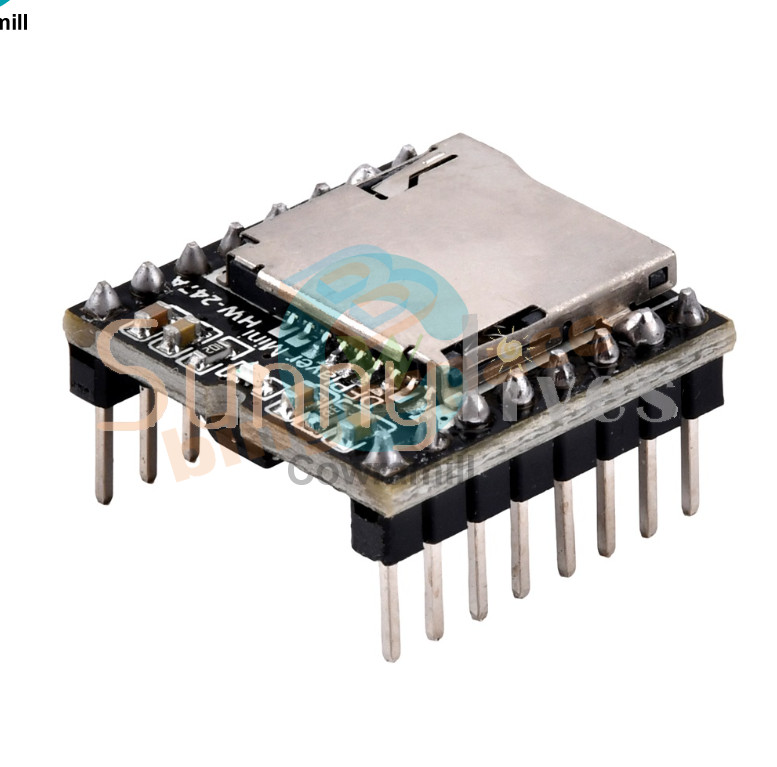 2/5/10pc TF Card U Disk Mini MP3 Decoder Player WMV Audio Voice Module DF Player