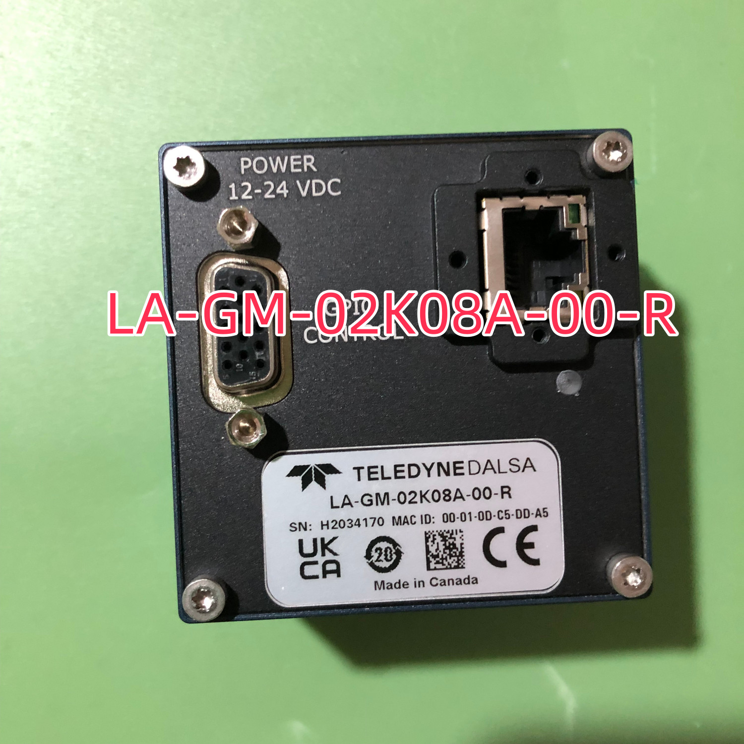 Dalsa LA-GM-02K08A-00-R New Linear Machine Vision Camera 2K Resolution