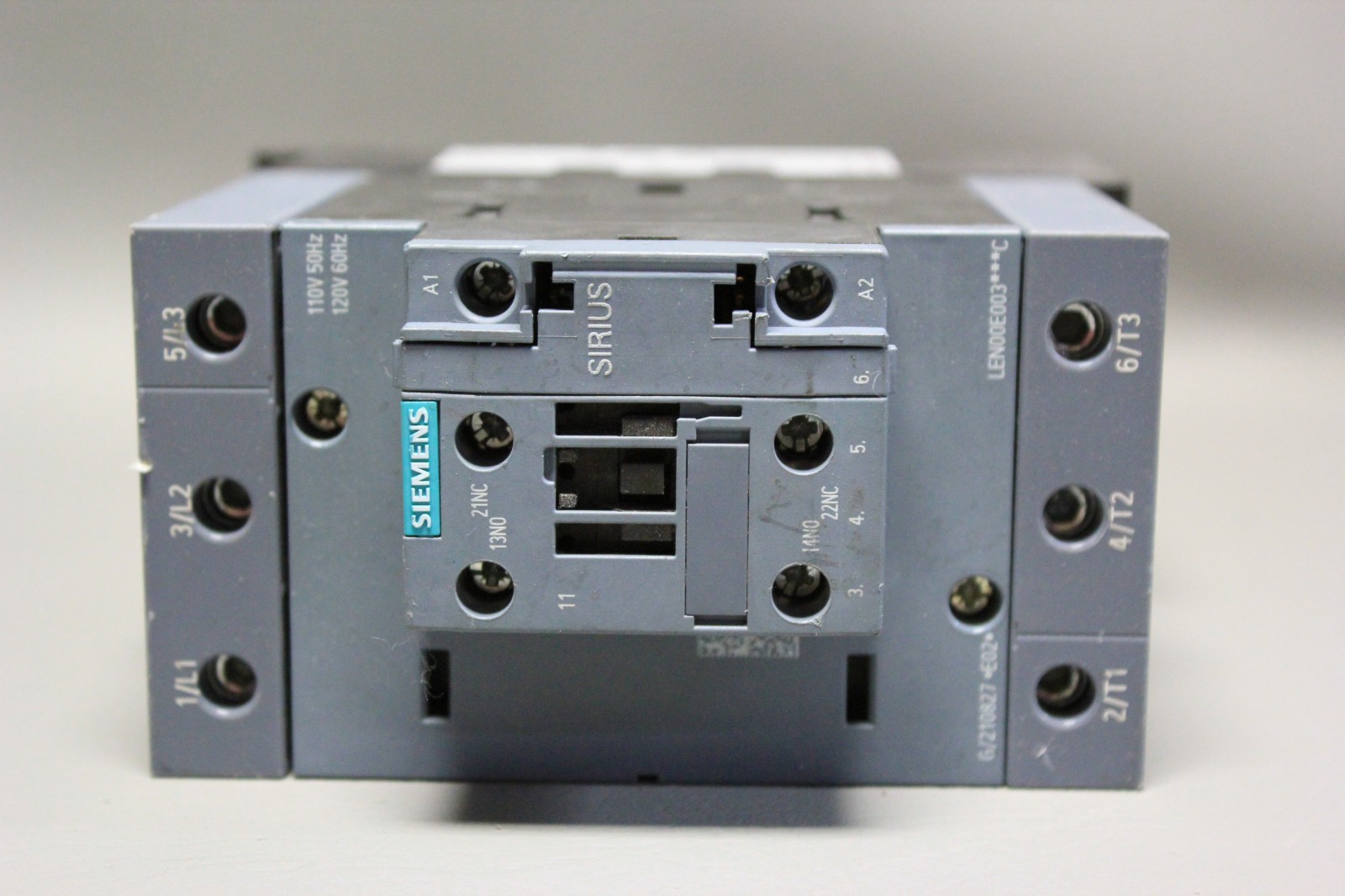 SIEMENS SIRIUS CONTACTOR MOTOR STARTER LEN00E003120C